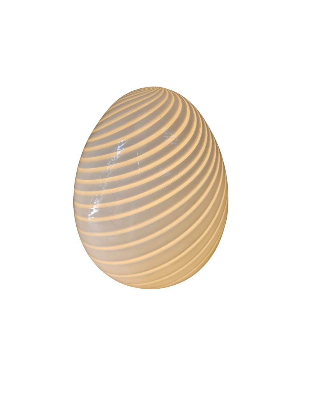 Maestri Murano Swirl Egg Lamp 16\