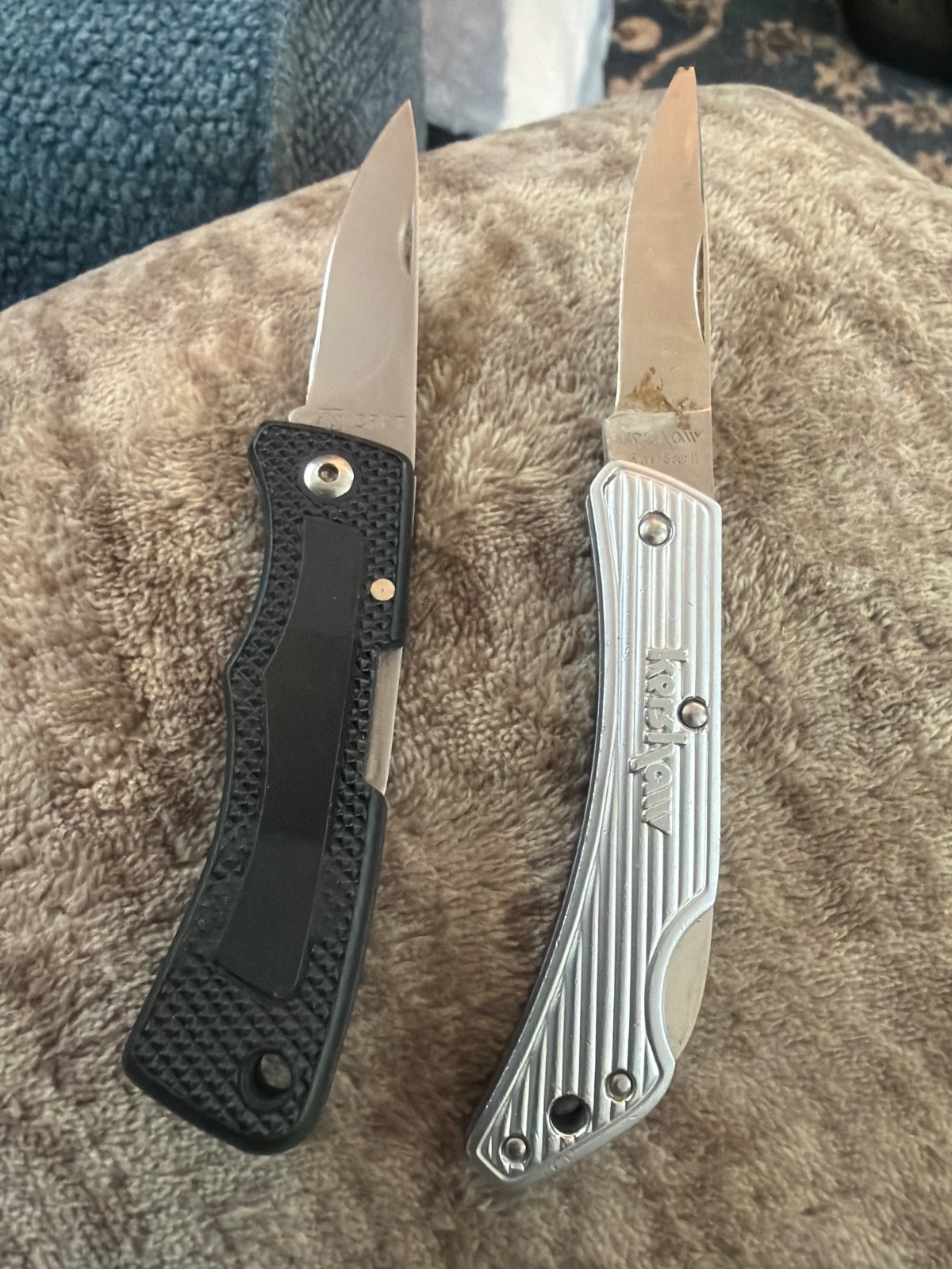 VINTAGE  POCKET KNIFE LOT CRKT AND KERSHAW