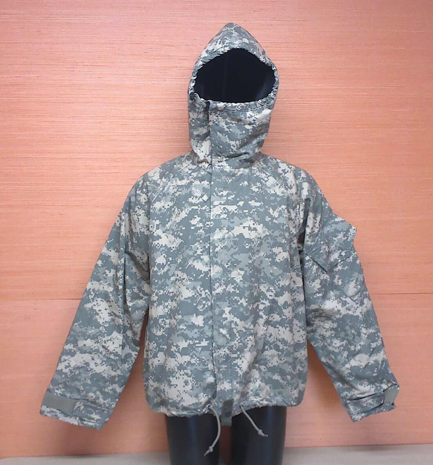 USGI Army ACU Camo JSLIST Chemical Protective Overgarment Coat Sz Large Regular