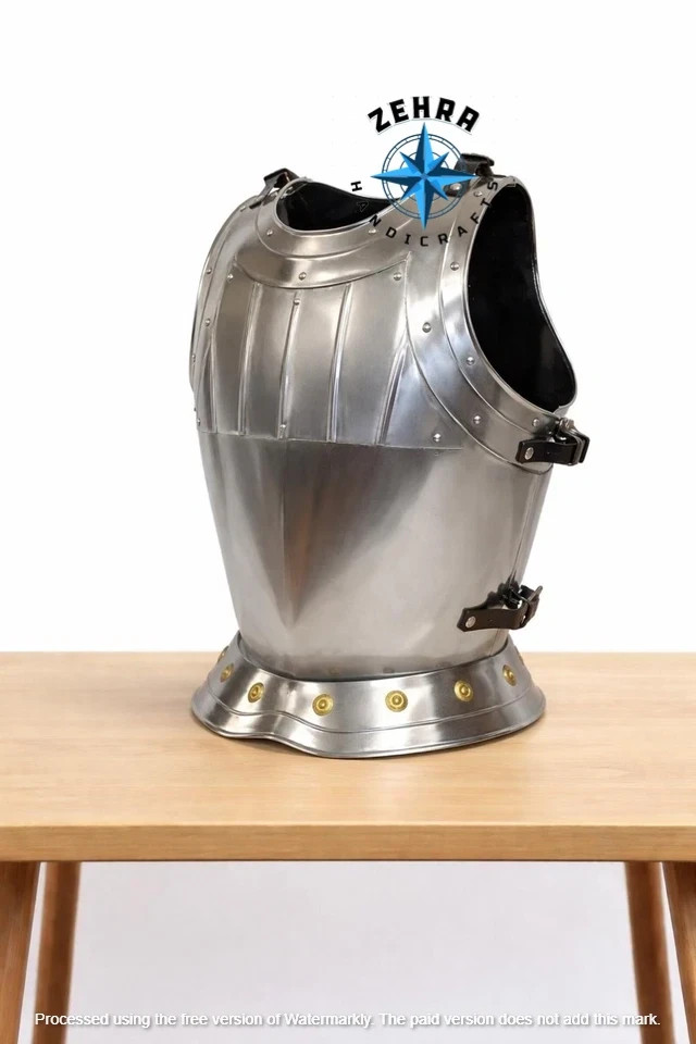 ZEHRA Hand Forged Medieval Knight Cuirass Armor – Spanish Pikeman Steel Breastpl