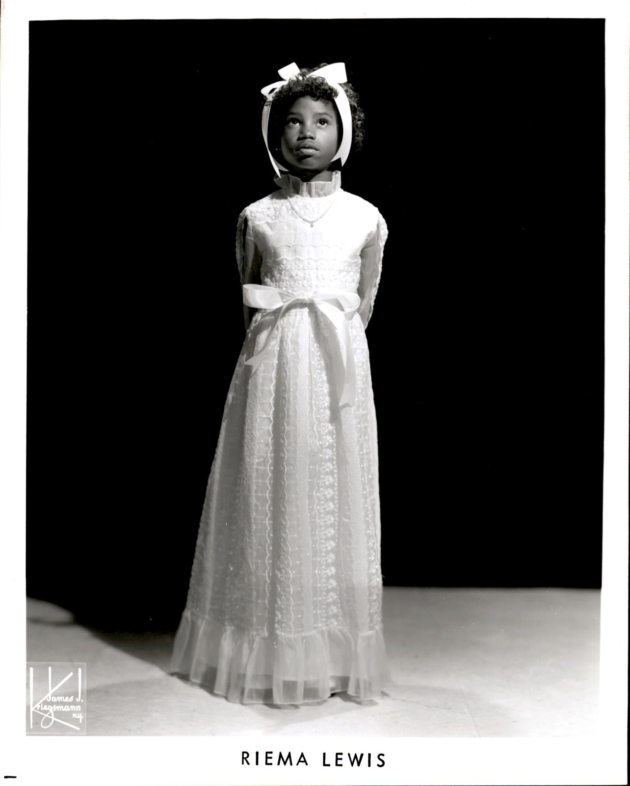 RH4 Orig James Kriegsmann Photo RIEMA LEWIS 1950s-60s PORTRAIT BLACK CHILD STAR RH4 Orig James Kriegsmann Photo RIEMA LEWIS 1950s-60s PORTRAIT BLACK CHILD STAR