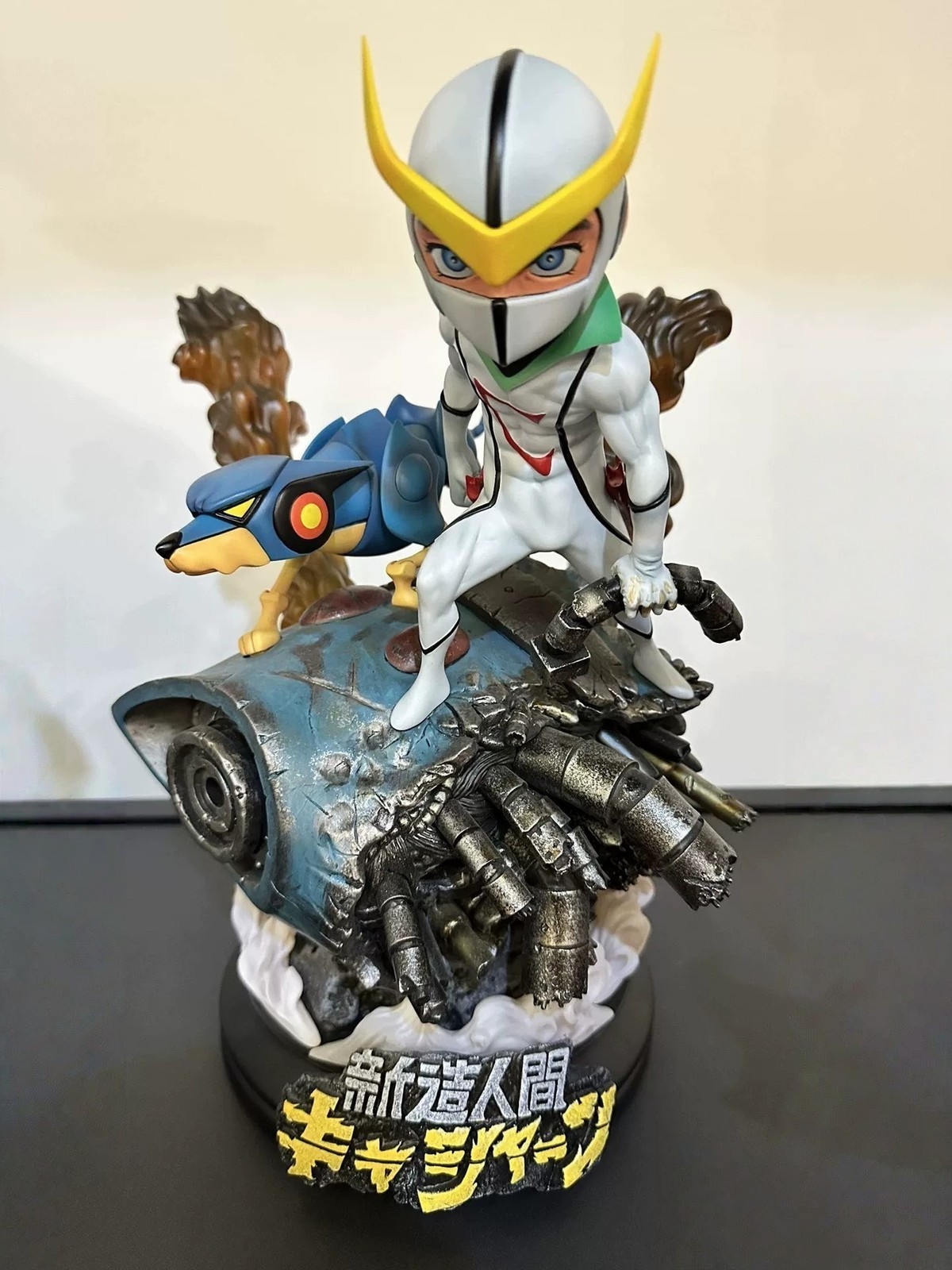 Casshern Sins Resin Model Painted Statue In Stock SynQ Lab. Collectable 30.5cm