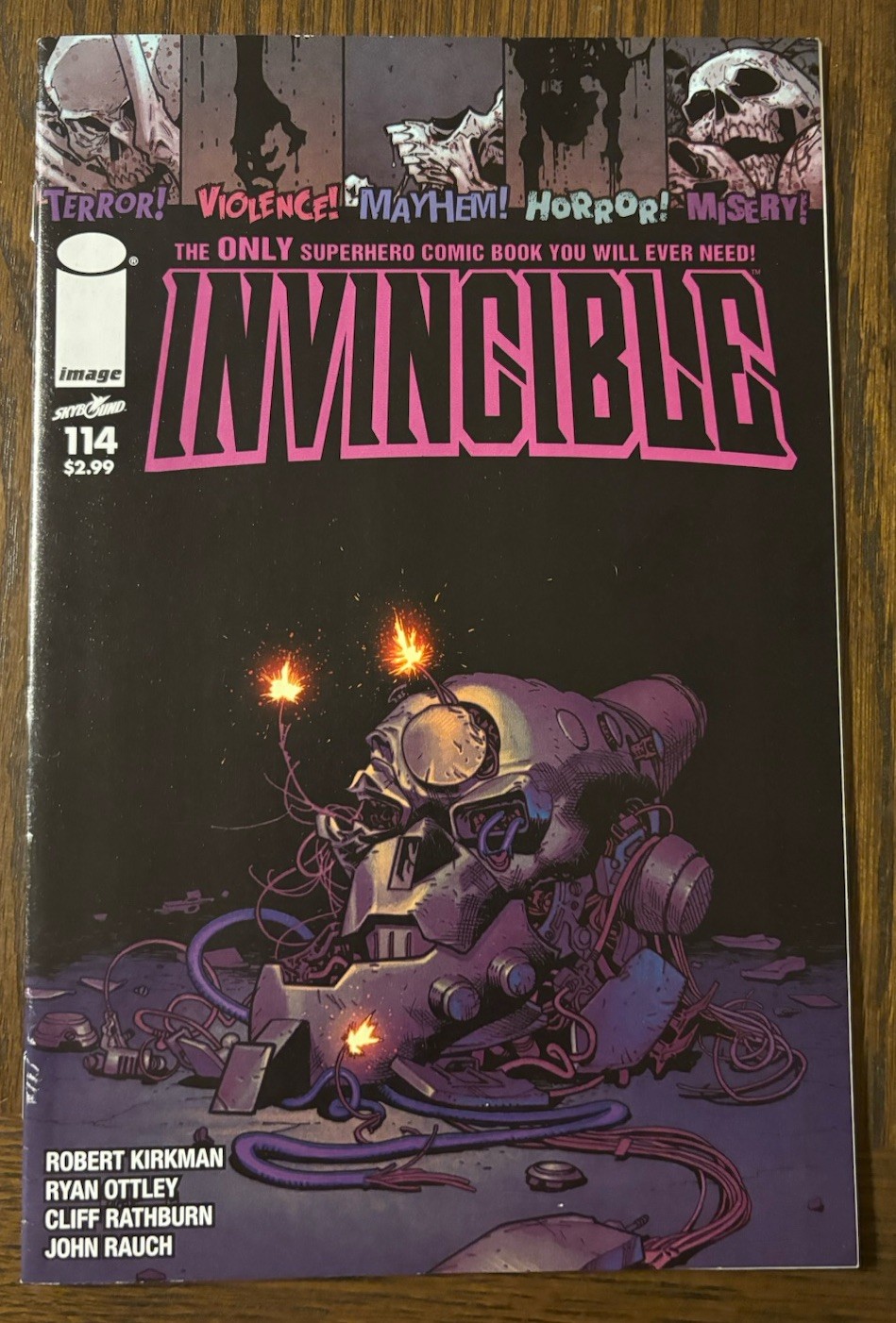 INVINCIBLE #114 Robert Kirkman Ryan Ottley 1st Print Image Comics 2014 VF PICS INVINCIBLE #114 Robert Kirkman Ryan Ottley 1st Print Image Comics 2014 VF PICS