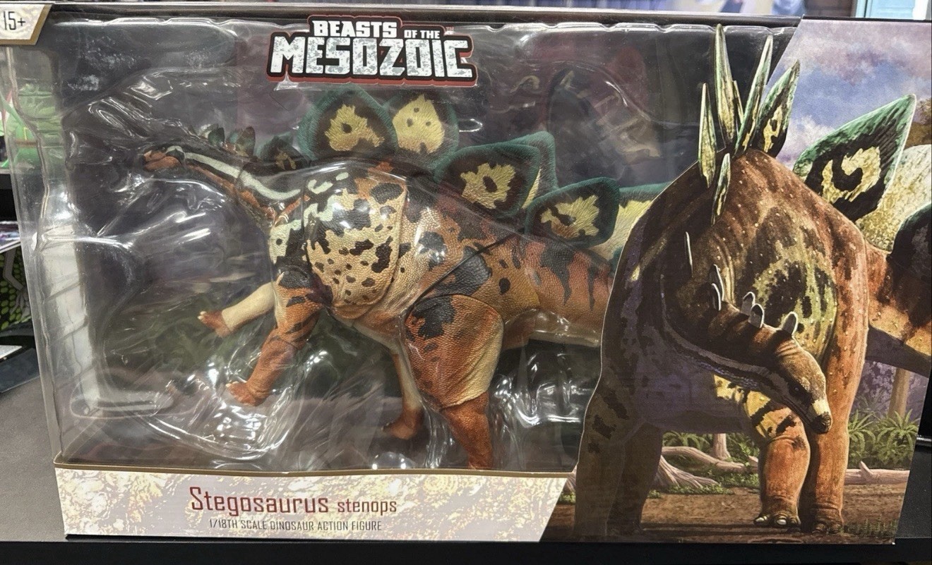 Beasts Of The Mesozoic Stegosaurus stenops 1/18th Dinosaur Action Figure Hammond