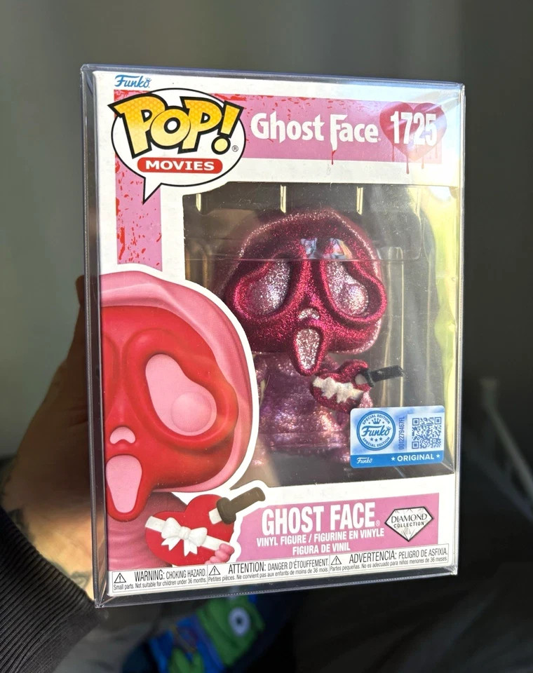 Funko Pop Movies Scream Ghost Face #1725 Valentine Diamond Collection