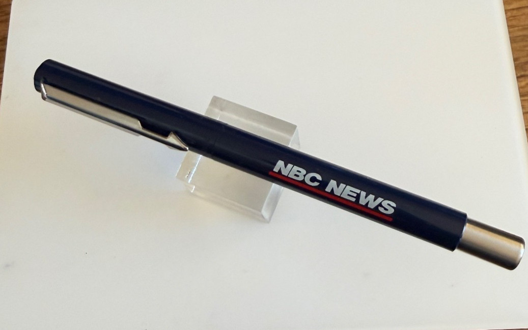 One vintage Parker Vector rollerball pens. NBC News, IBM, WTMJ Radio. Excellent