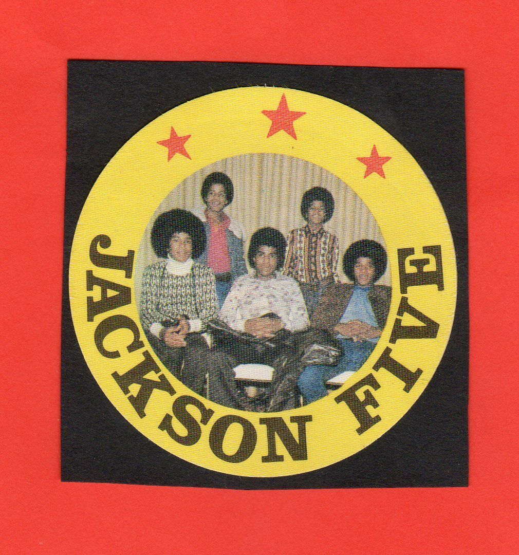 1972 Jackson 5 Monty Pop Stars  Very Rare Read Description Yellow