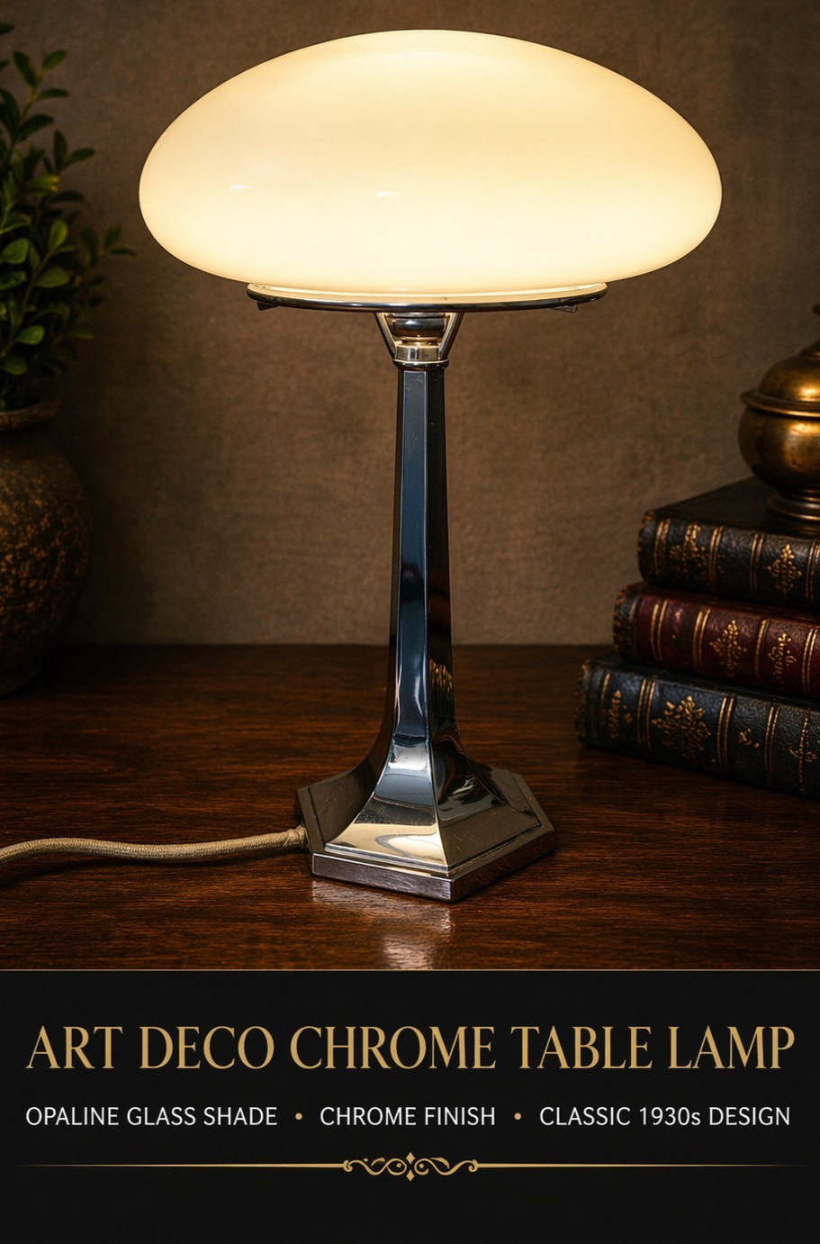Early 20th C Vienna Secession Table Lamp Josef Hoffmann School Wiener Werkstätte