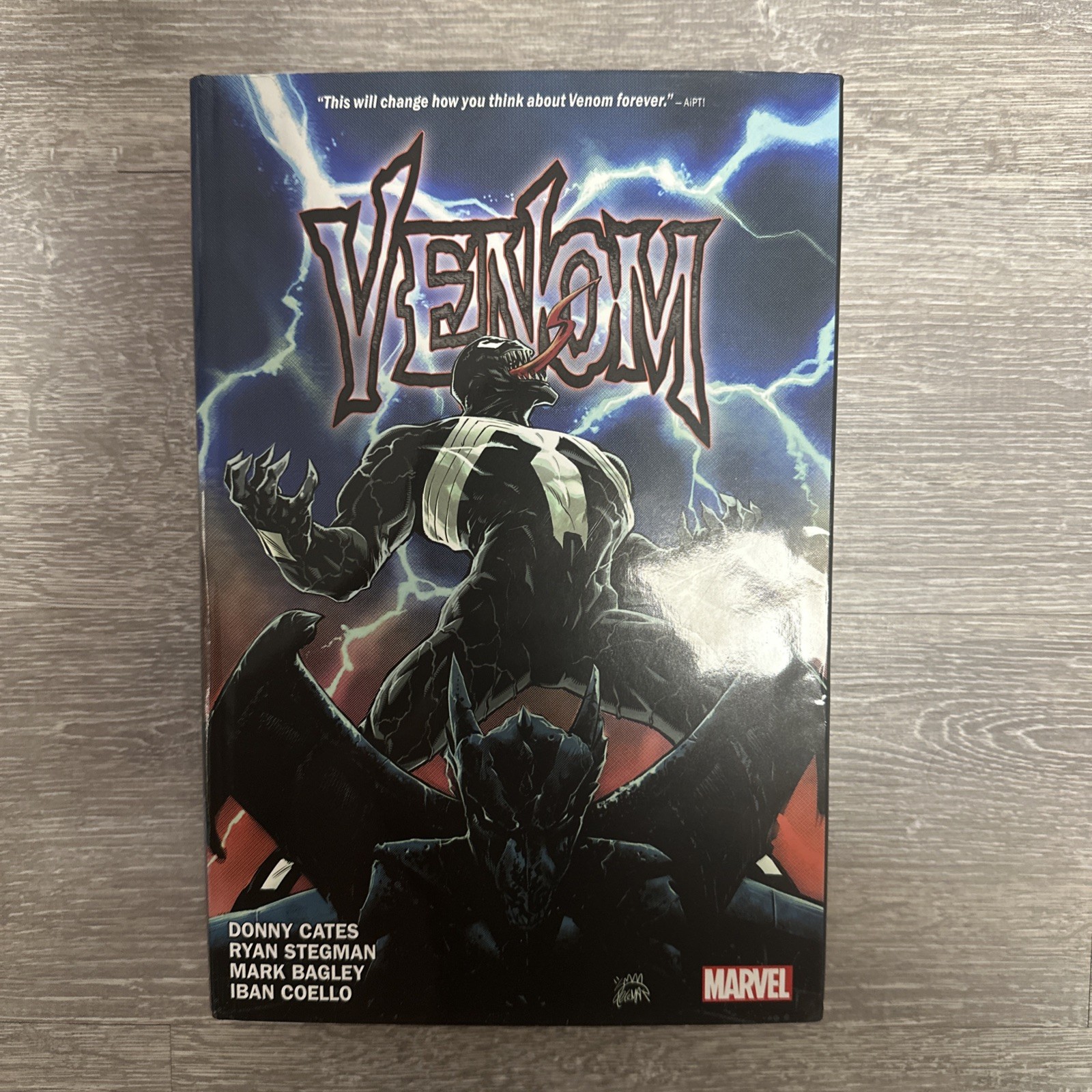 Venomnibus Cates Stegman DM VARIANT Marvel Omnibus 2022 OOP Venom