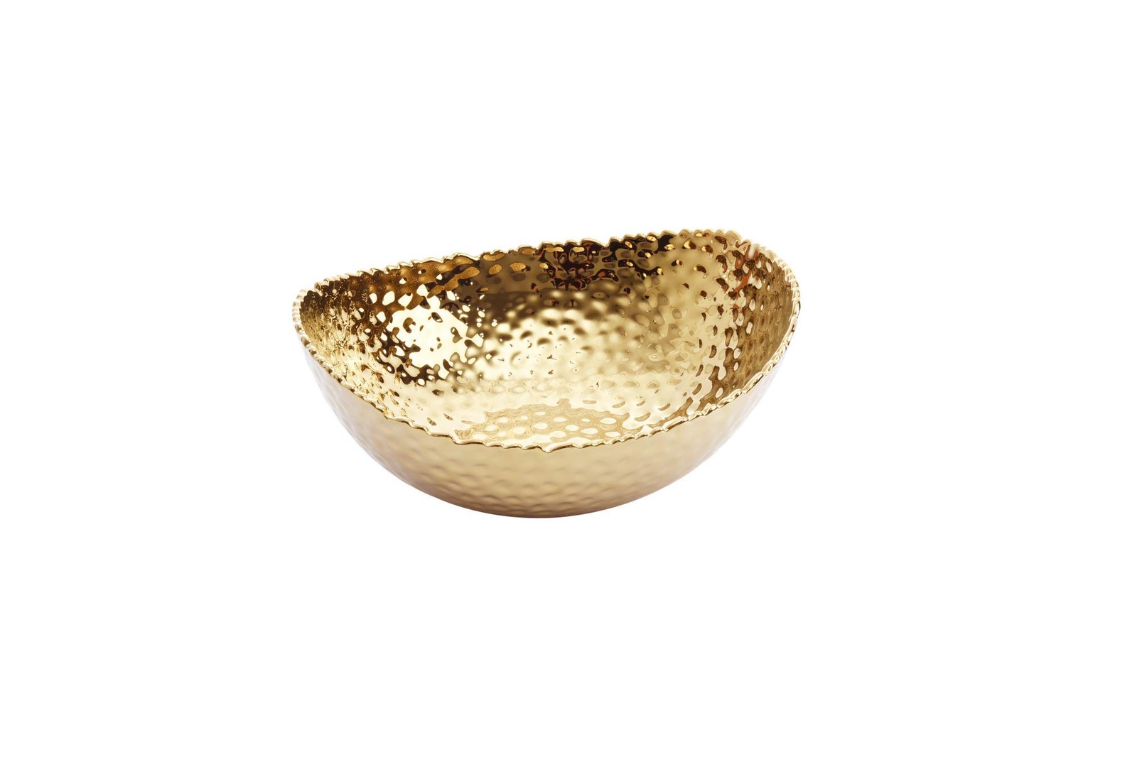Pampa Bay Golden Milennium Large Oval Bowl, Gold