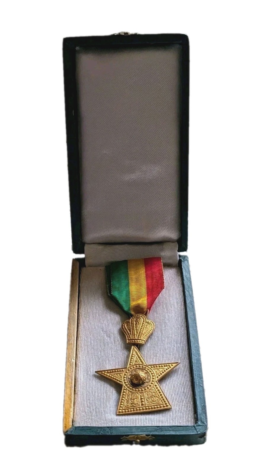 Vintage Imperial Ethiopian Order of the Star of Ethiopia Medal - Knight/Officer 