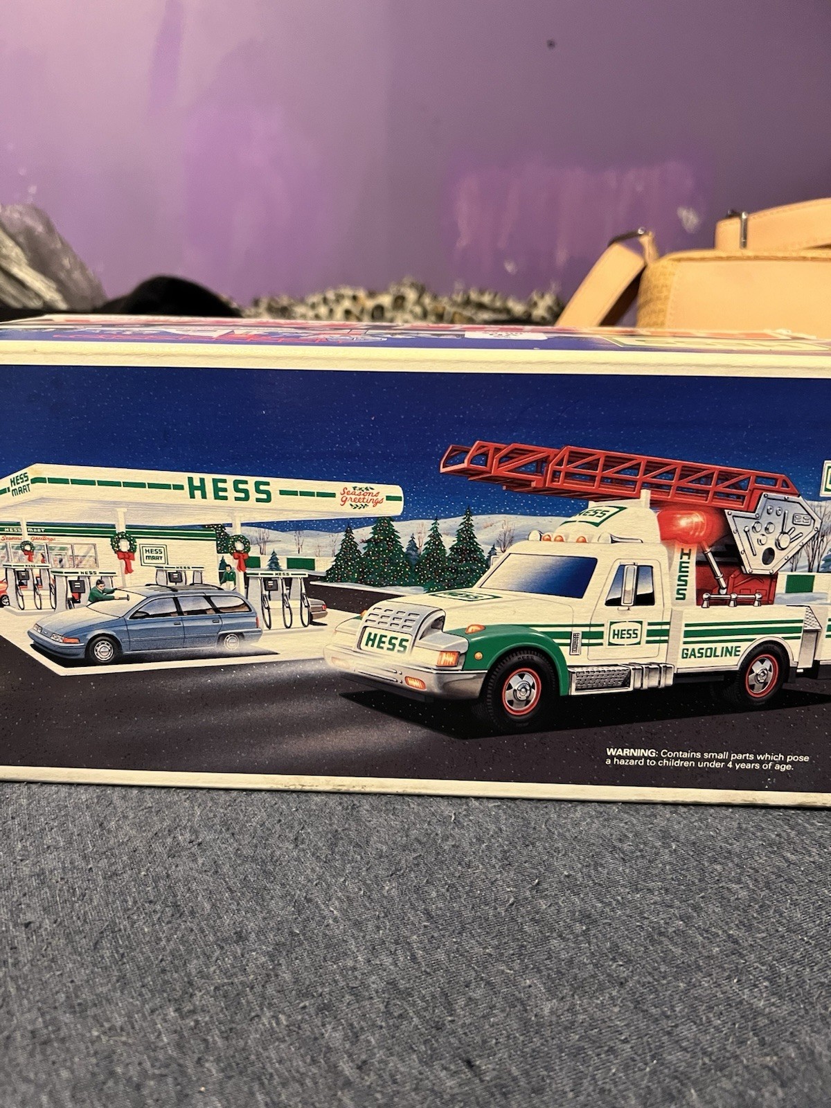 Vintage 1994 Hess Rescue Truck Collectible Toy Truck In Box Vintage 1994 Hess Rescue Truck Collectible Toy Truck In Box