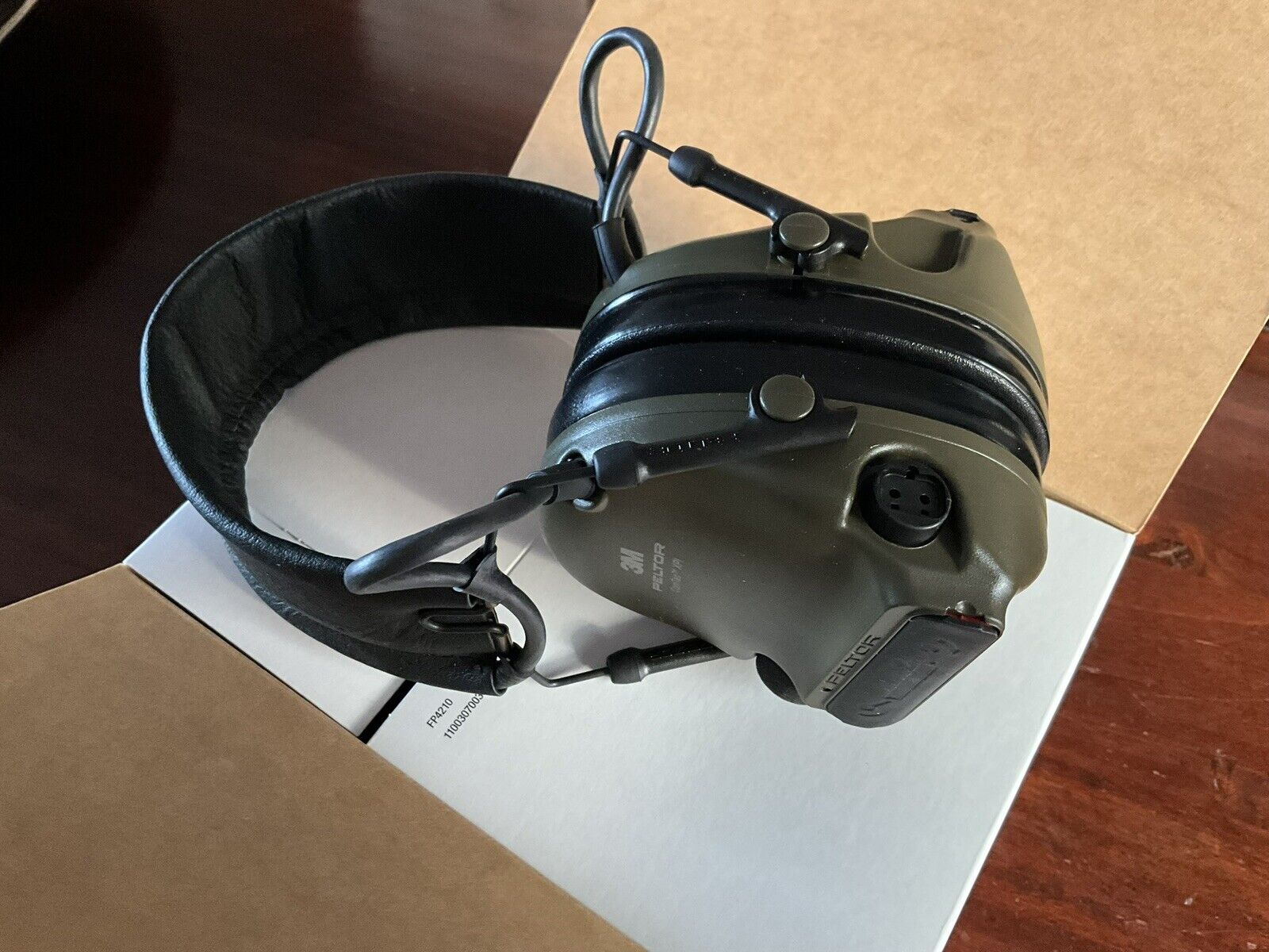 Genuine 3M Peltor Comtac XPI Headset Electronic  Brand New Boxed No Mic As Pics