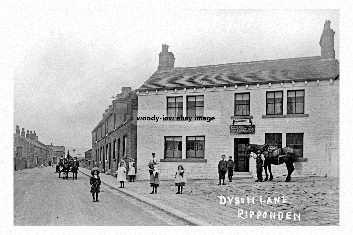 pt3308 - Ripponden , Peter R Wood , Dyson Lane , Yorkshire - photo 6x4 pt3308 - Ripponden , Peter R Wood , Dyson Lane , Yorkshire - photo 6x4