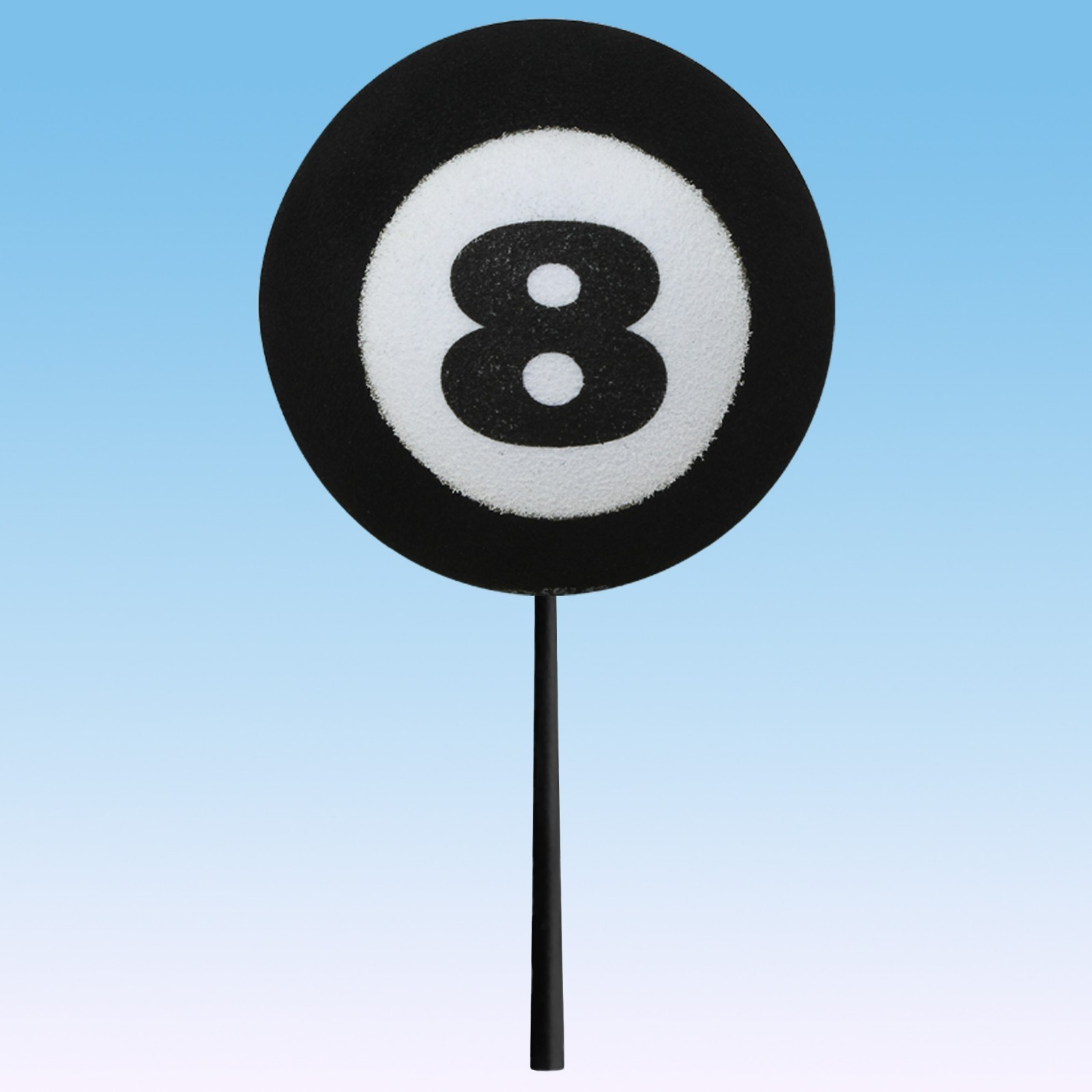 Cool Billiards Pool 8 Eight Ball Antenna Ball Topper Car Accessory (New) (Rare)