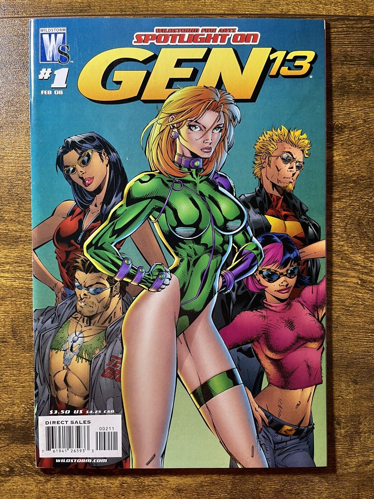 GEN 13 #1 GORGEOUS J SCOTT CAMPBELL COVER DC /WILDSTORM 2008