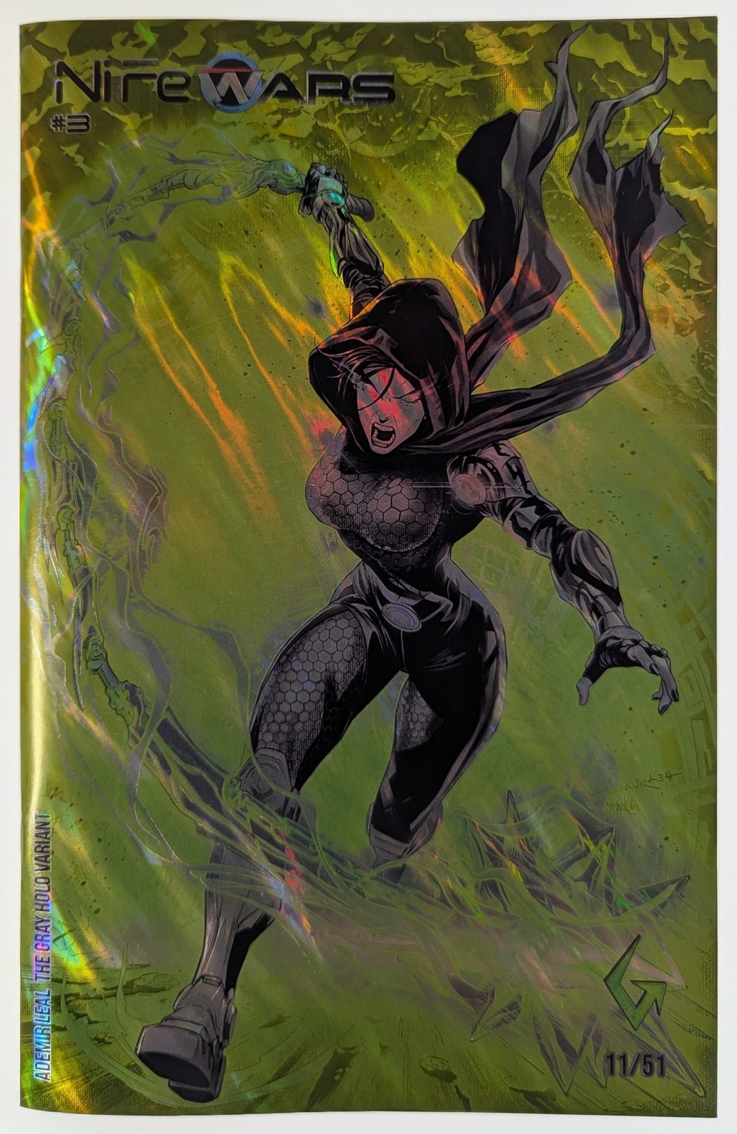 NiFe Wars #3 Ademir Leal The Gray Holo Variant 11/51
