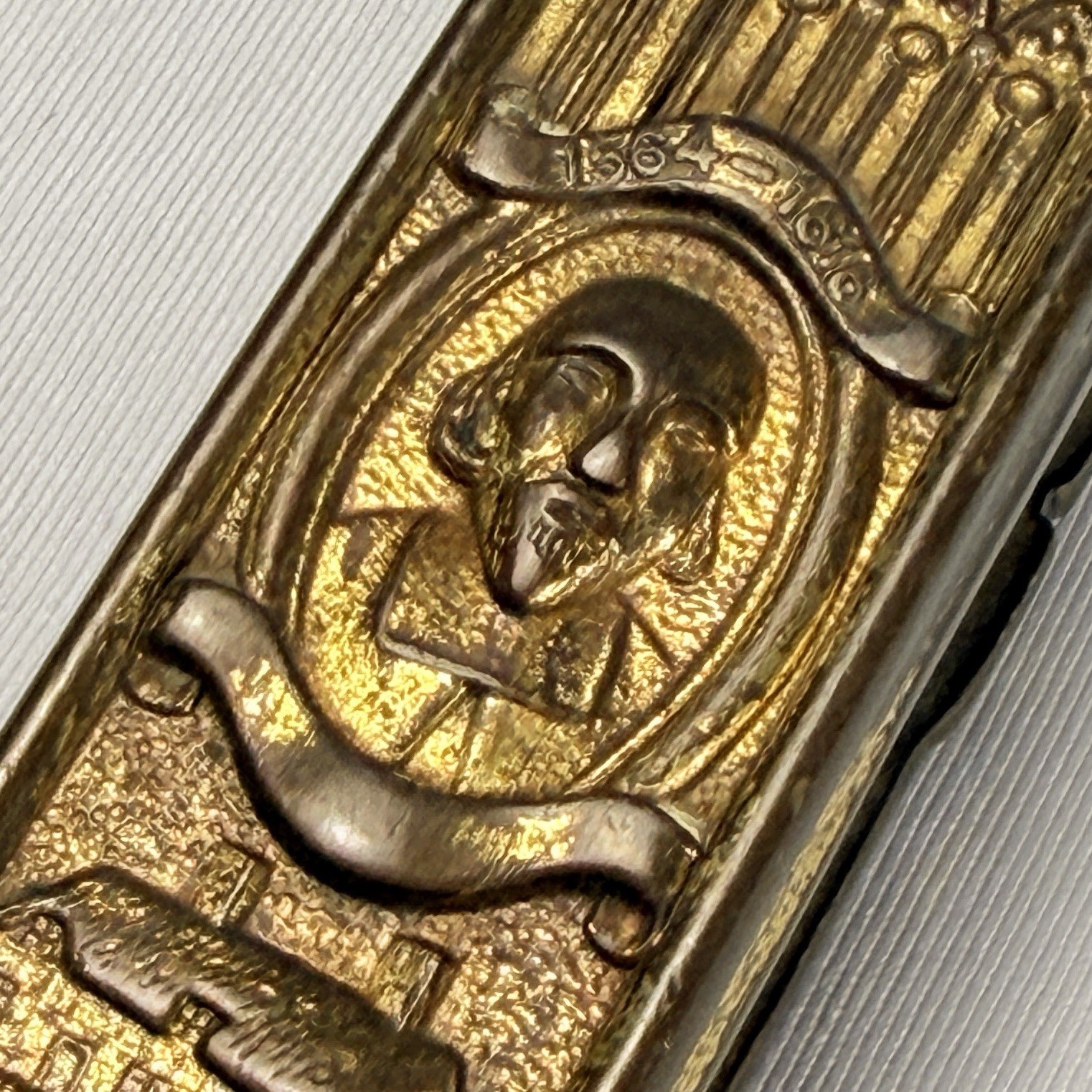 Solid Brass William Shakespeare Nutcracker 5\