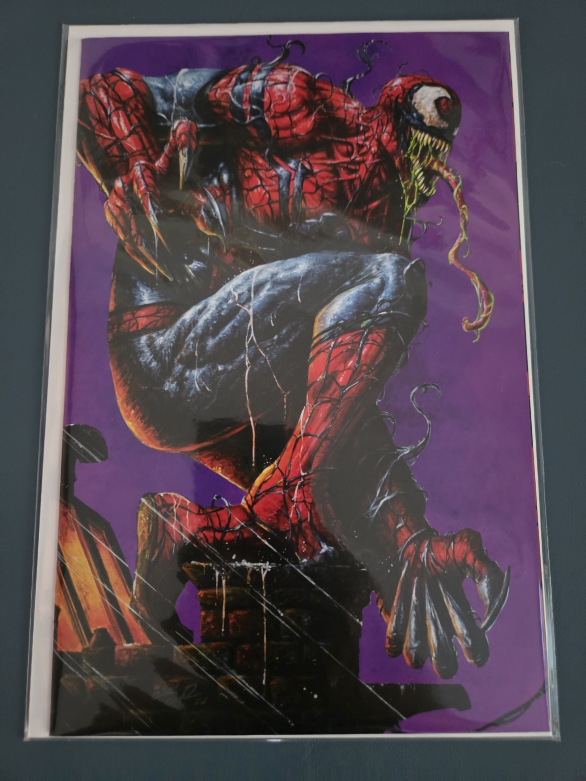 The Amazing Venom #1 Johnny Desjardins Purple Virgin Variant NYCC Ltd 500 Comic