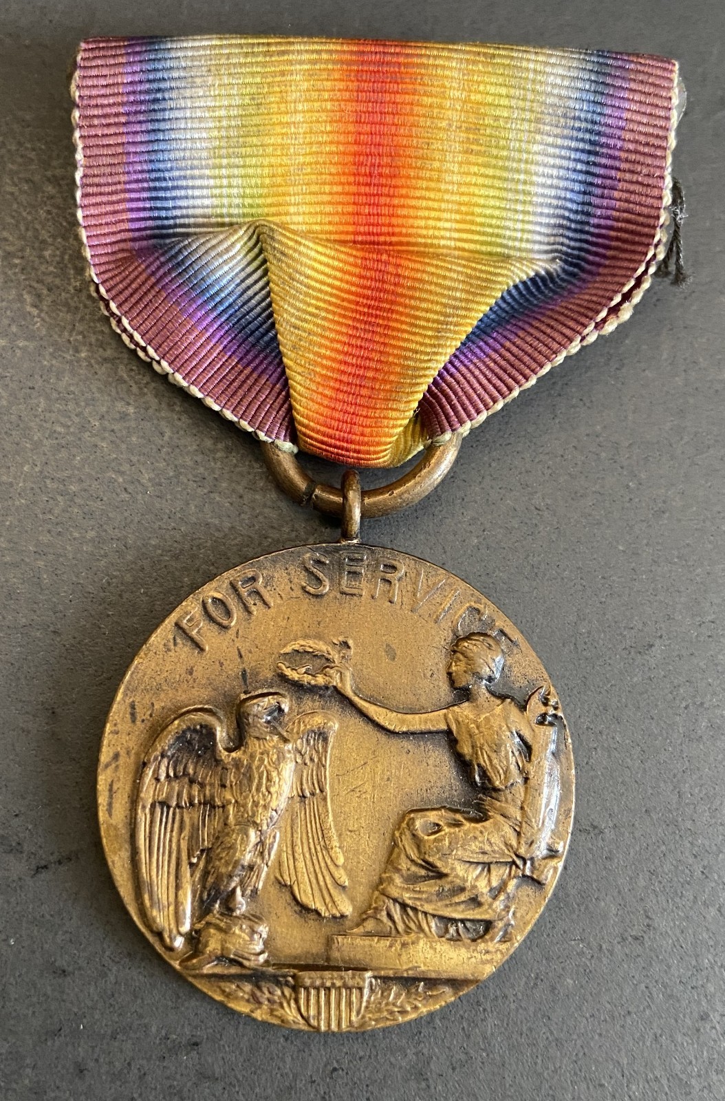 Rare WW1 Local Town Service Victory Medal - Gorham, Maine - Named Rare WW1 Local Town Service Victory Medal - Gorham, Maine - Named
