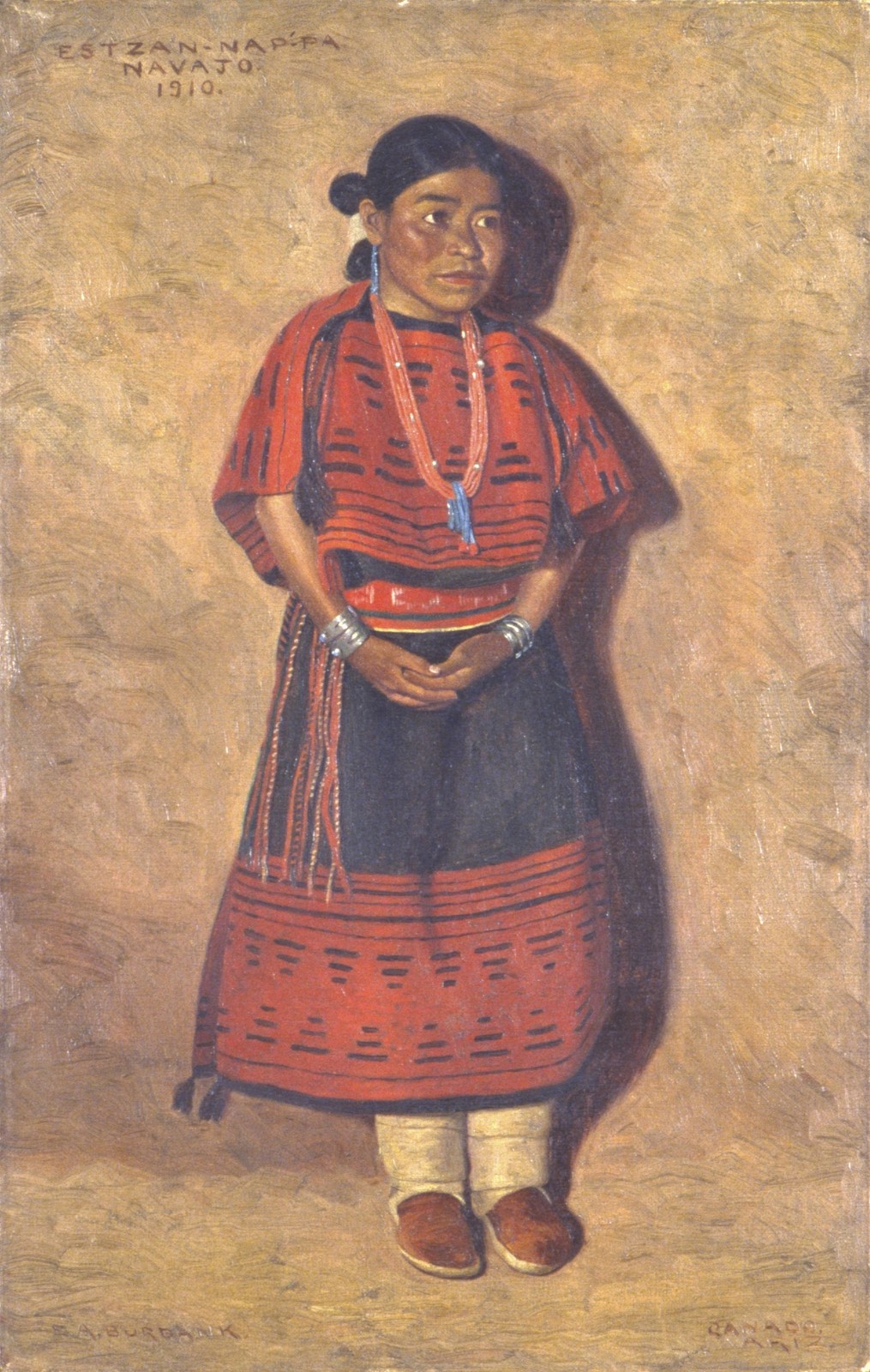 Estzan-Nap-Pa Navajo 1910 Vintage Native American Portrait Photo Reprint