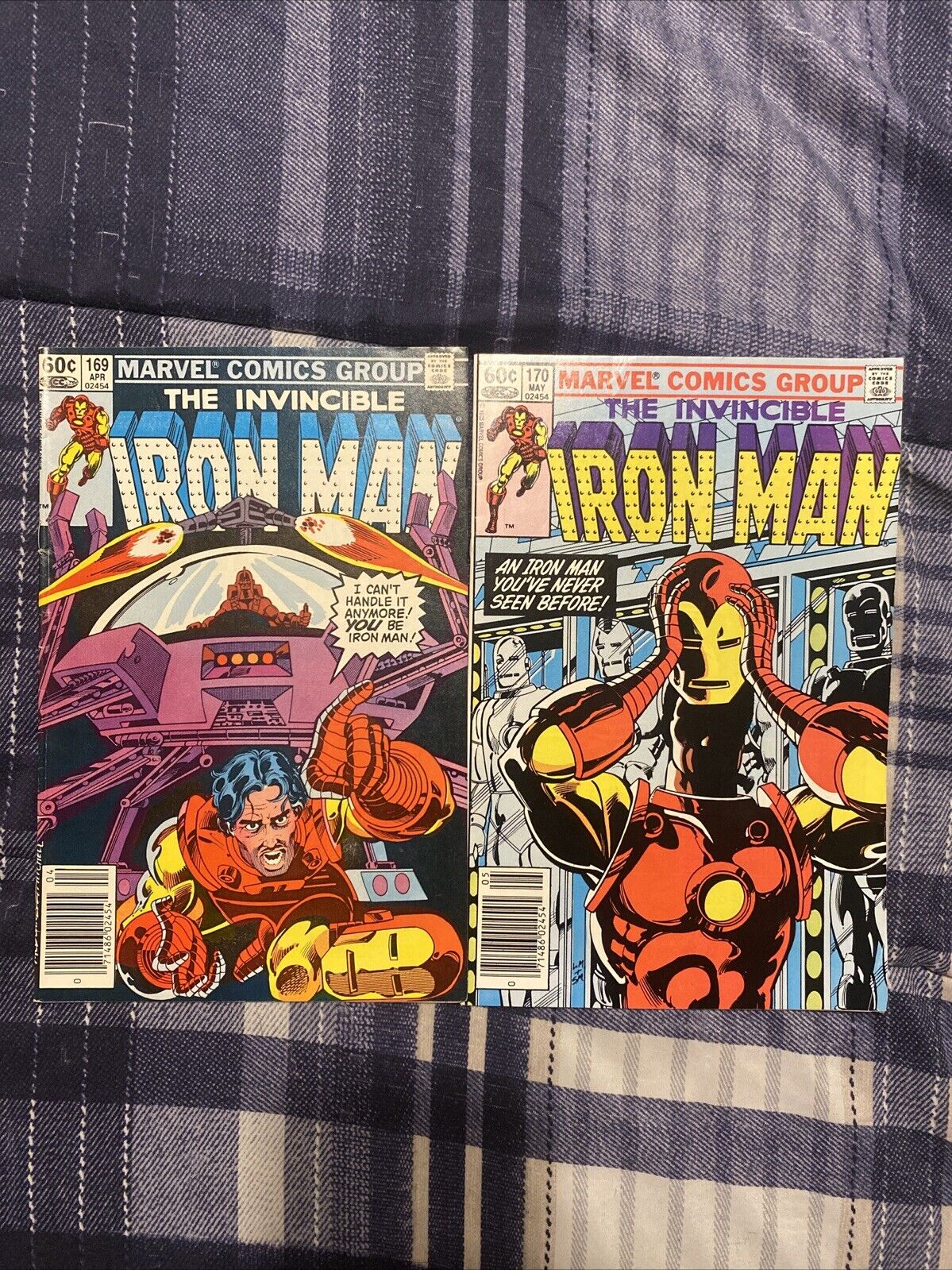 The Invincible Iron Man #169-170 | 1st App Jim Rhodes As Iron Man