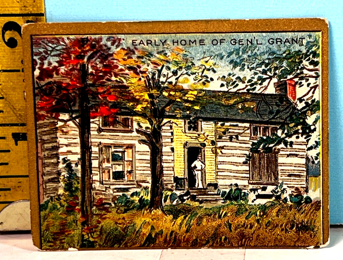 1911 Helmar Turkish Cigarettes Historic Homes: Early Home of General US Grant🔥