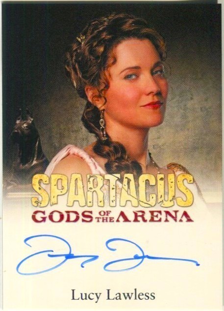 2010 Rittenhouse Spartacus Gods of the Arena Lucy Lawless As Lucretia Autograph