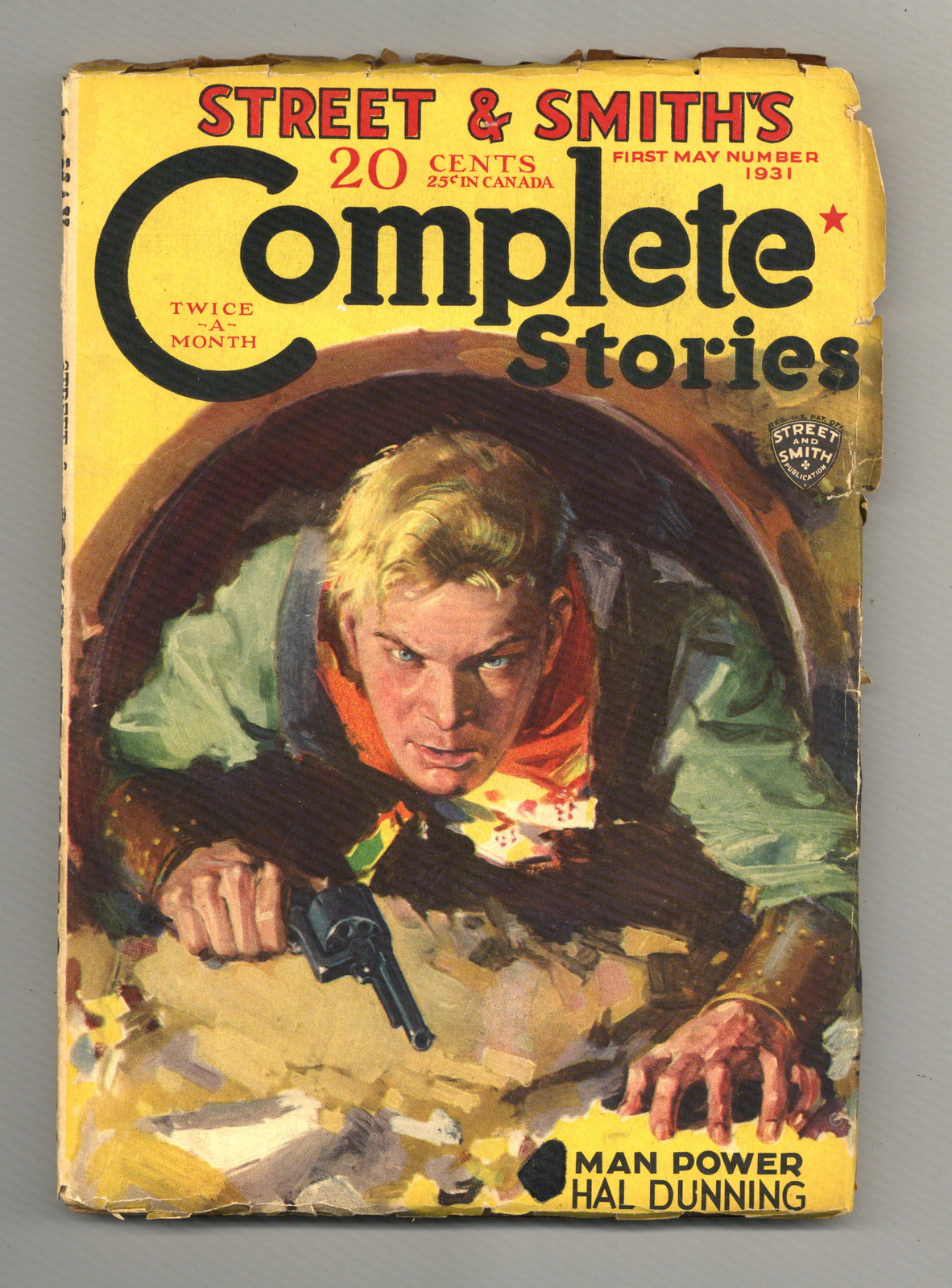 Street and Smith\'s Complete Stories Pulp 1st Series May 1931 Vol. 23 #5 FN- 5.5