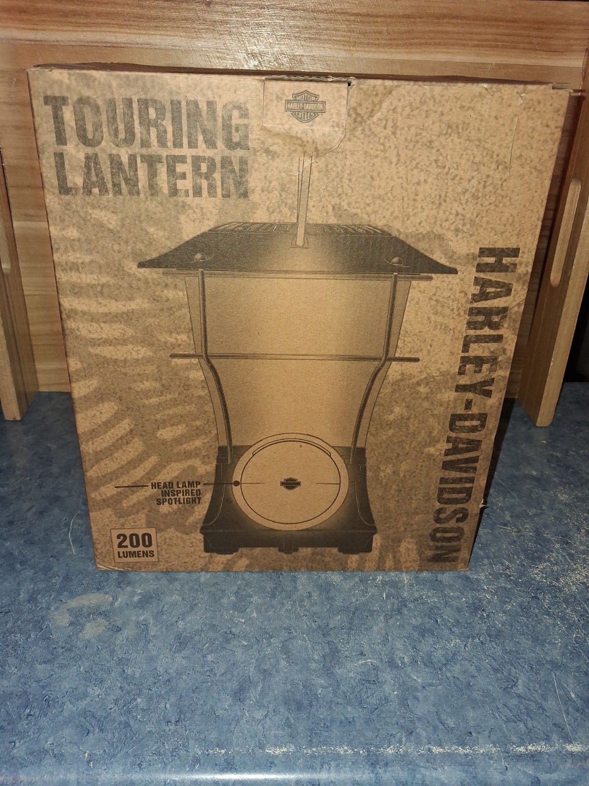 Harley Davidson Camping Touring  Lantern 200 Lumens 4 Light Settings, New In Box