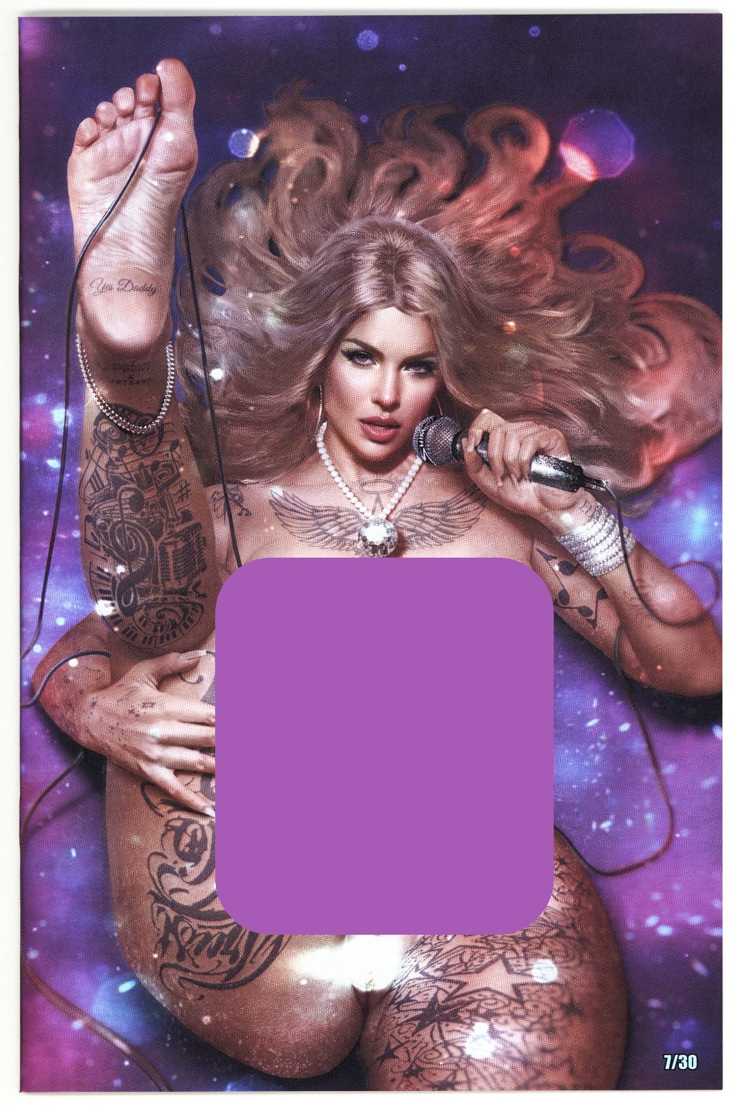 POWER HOUR#3 SHIKARII PATREON DISCO QUEEN BAD GIRL NAUGHTY SPOT FOIL NM+