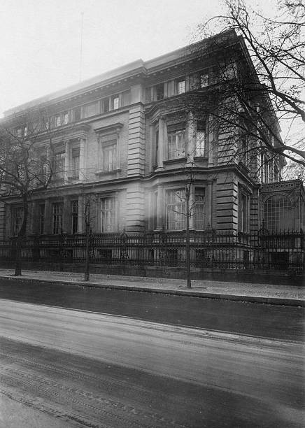 The Lithuanian Legation at 134 Kurfstenstrasse Historic Old Photo