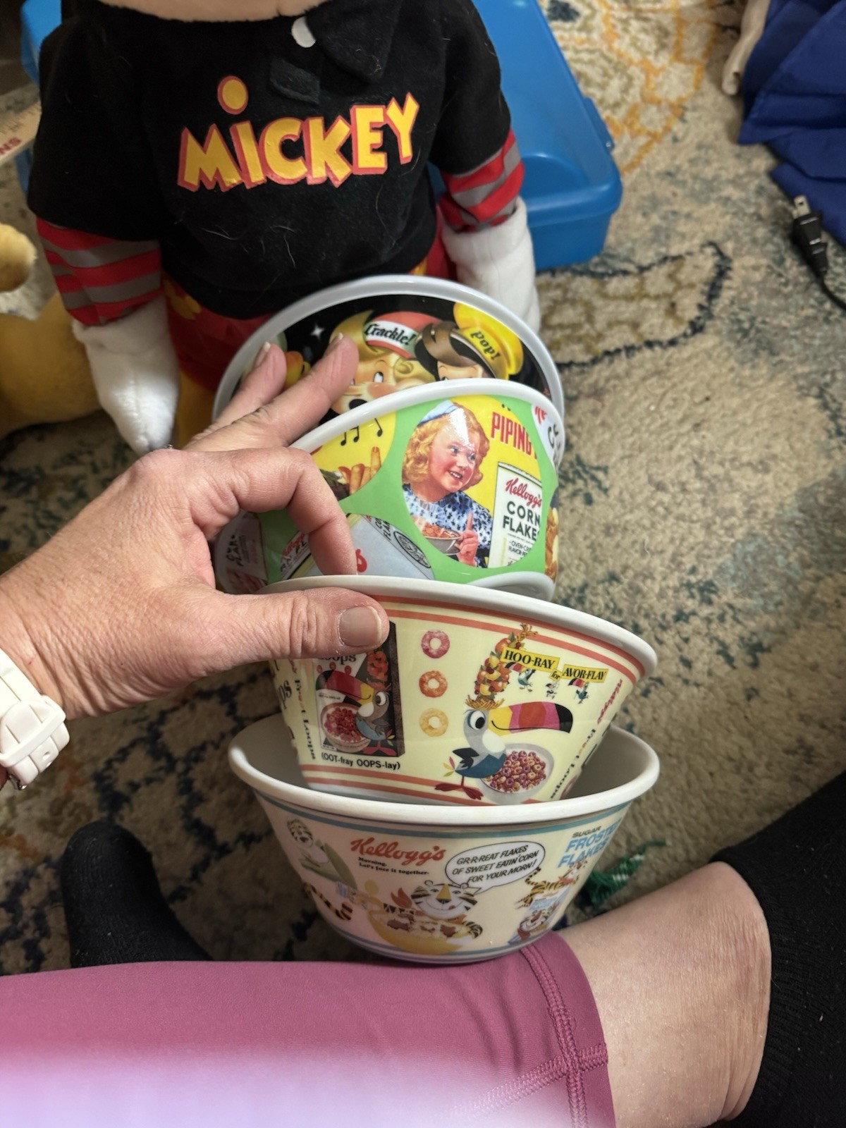 Lot Of 4 Kellogg’s cereal bowls 2014 2010 2005, Two Lots To Choose From. Lot Of 4 Kellogg’s cereal bowls 2014 2010 2005, Two Lots To Choose From.