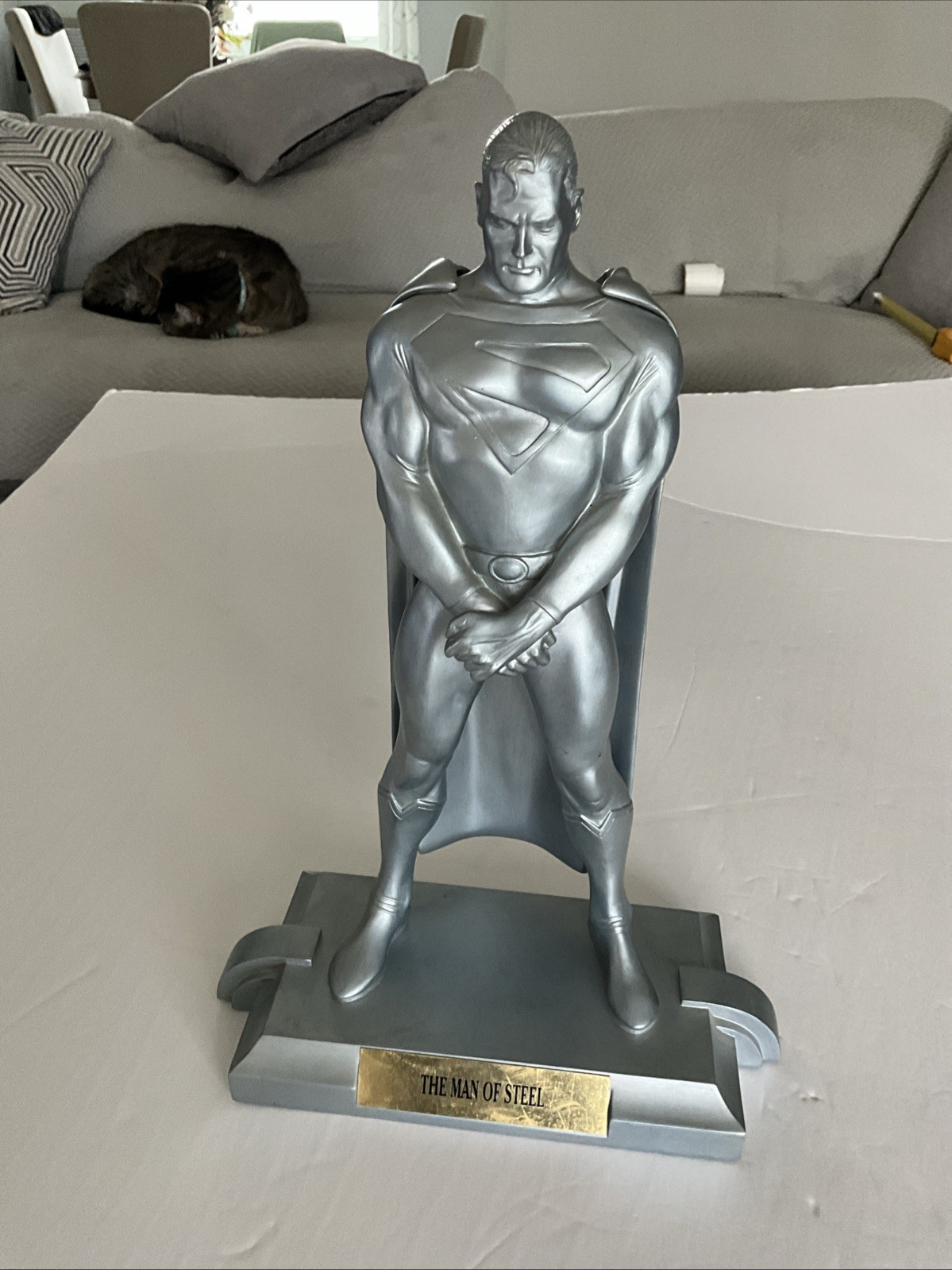 DC COMICS KINGDOM COME MAN OF STEEL SUPERMAN STATUE ALEX ROSS DC DIRECT #2982