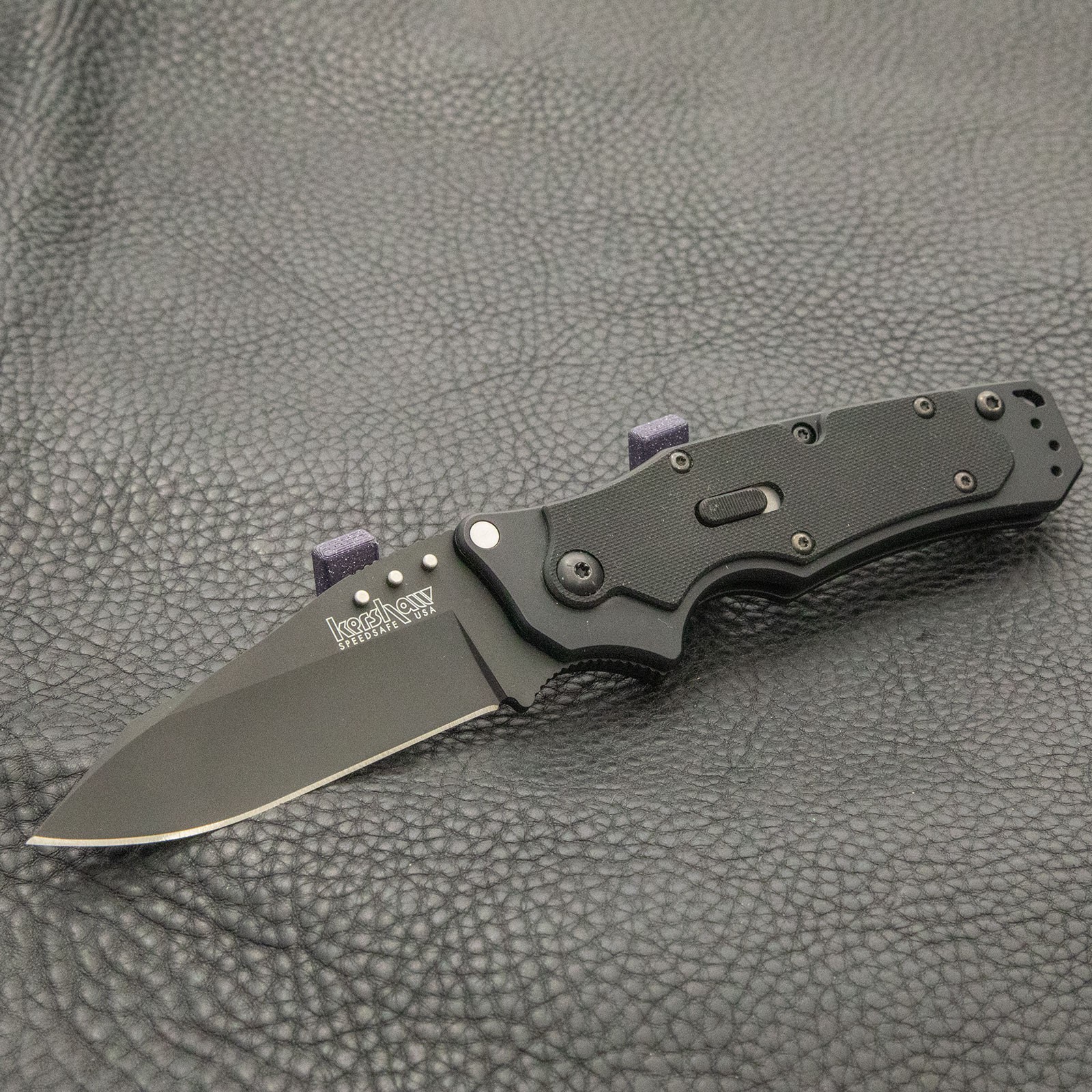 Rare Kershaw 1910 R.A.M. Folding Knife G&G Hawk Design Made In USA 1910CKT