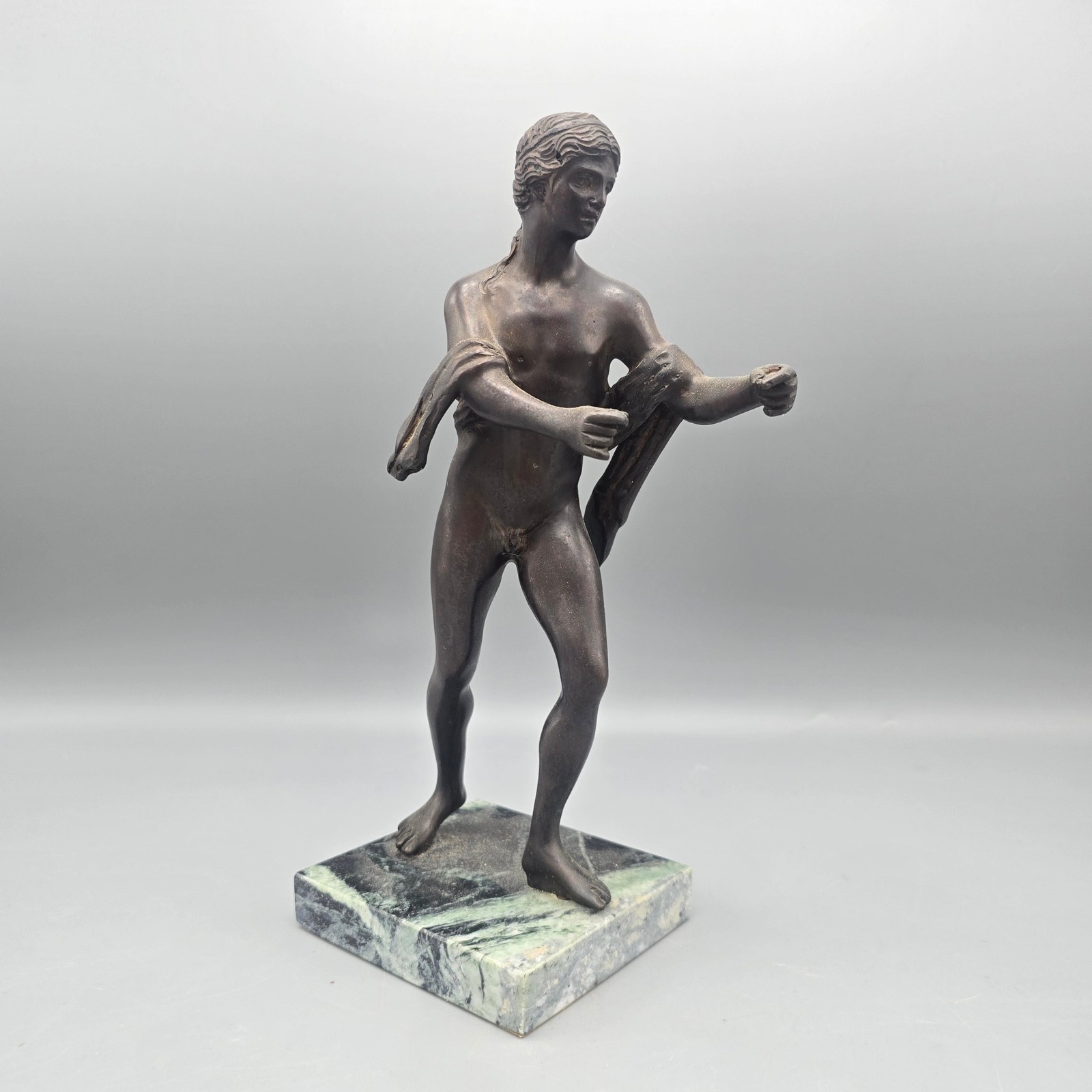 Vintage Grand Tour Style Bronze of Apollo Saettante (Apollo the Archer)