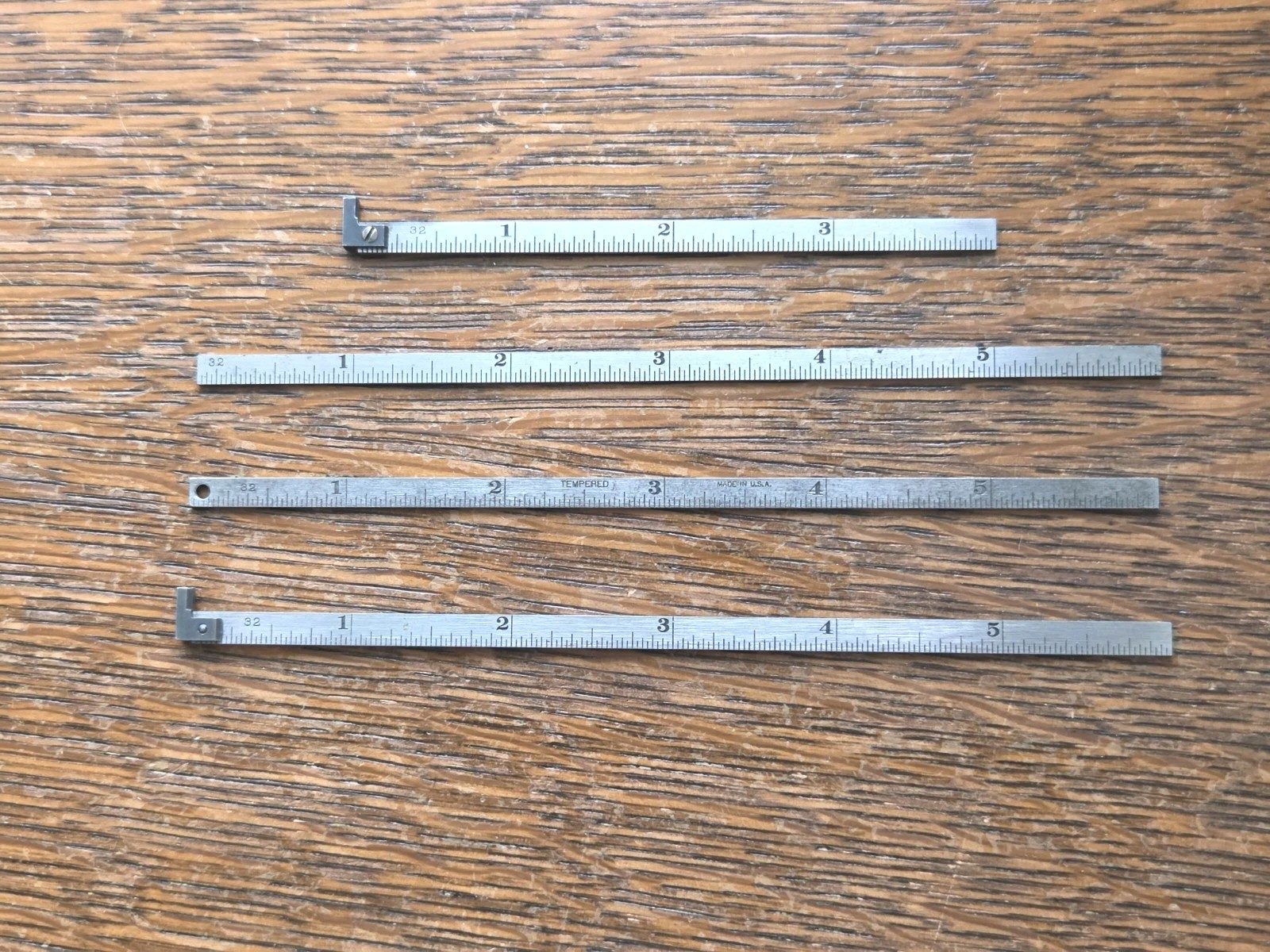 Starrett No. 330 Thin Rules - (3) 6\