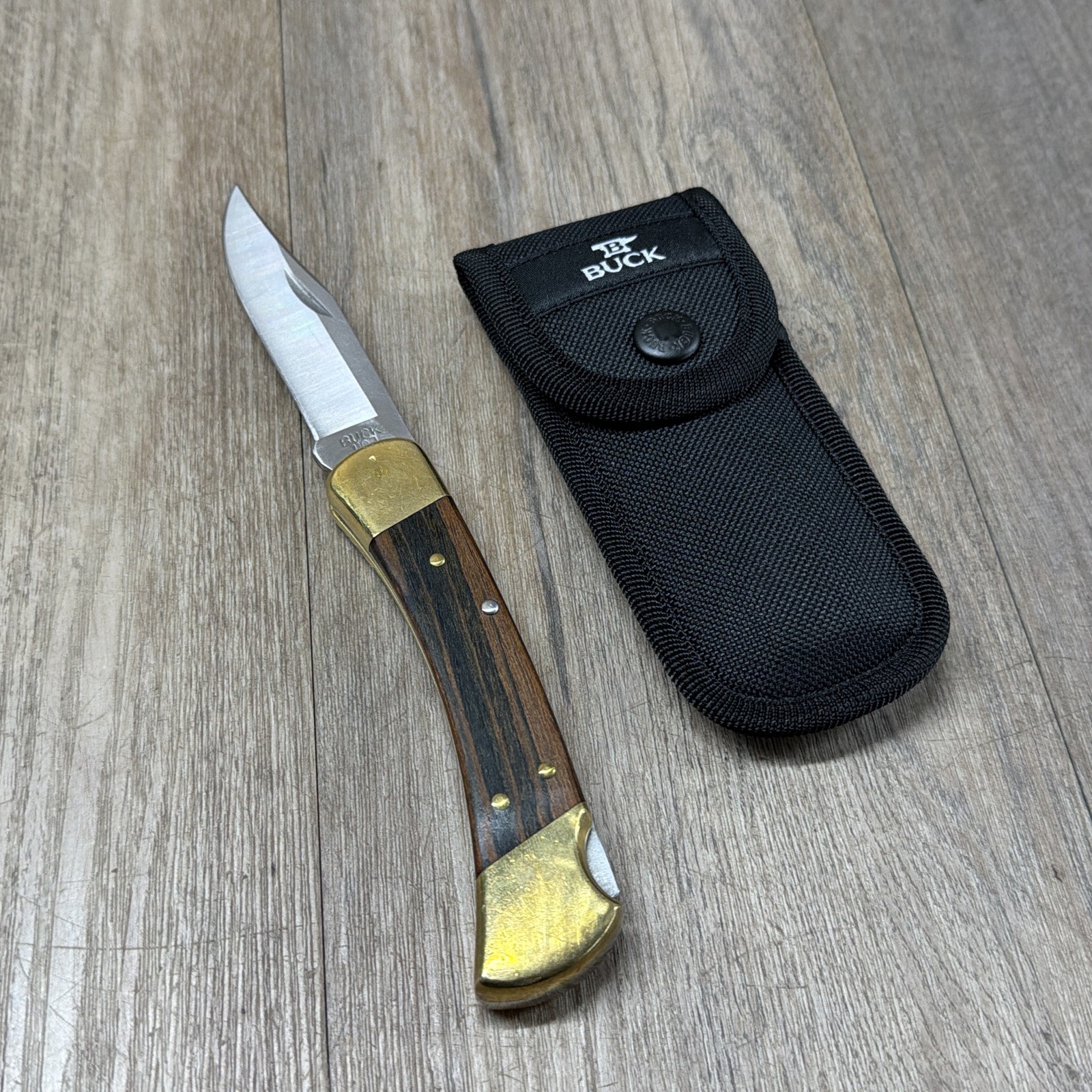 2016 Buck 110 Folding Knife With Sheath