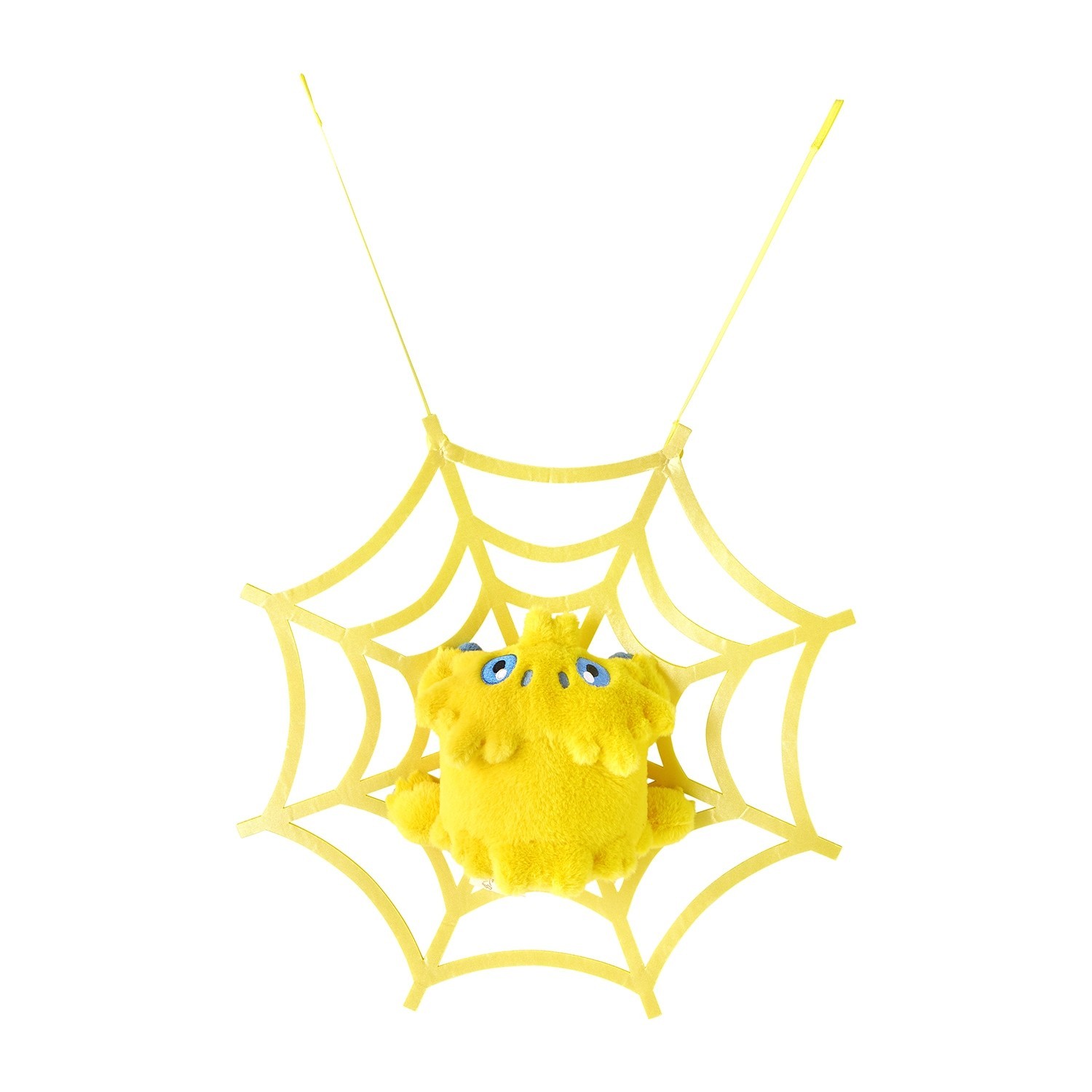 Pokemon Clinging Plush with Electroweb Life Size Joltik ( Denki-Chodai ) NEW