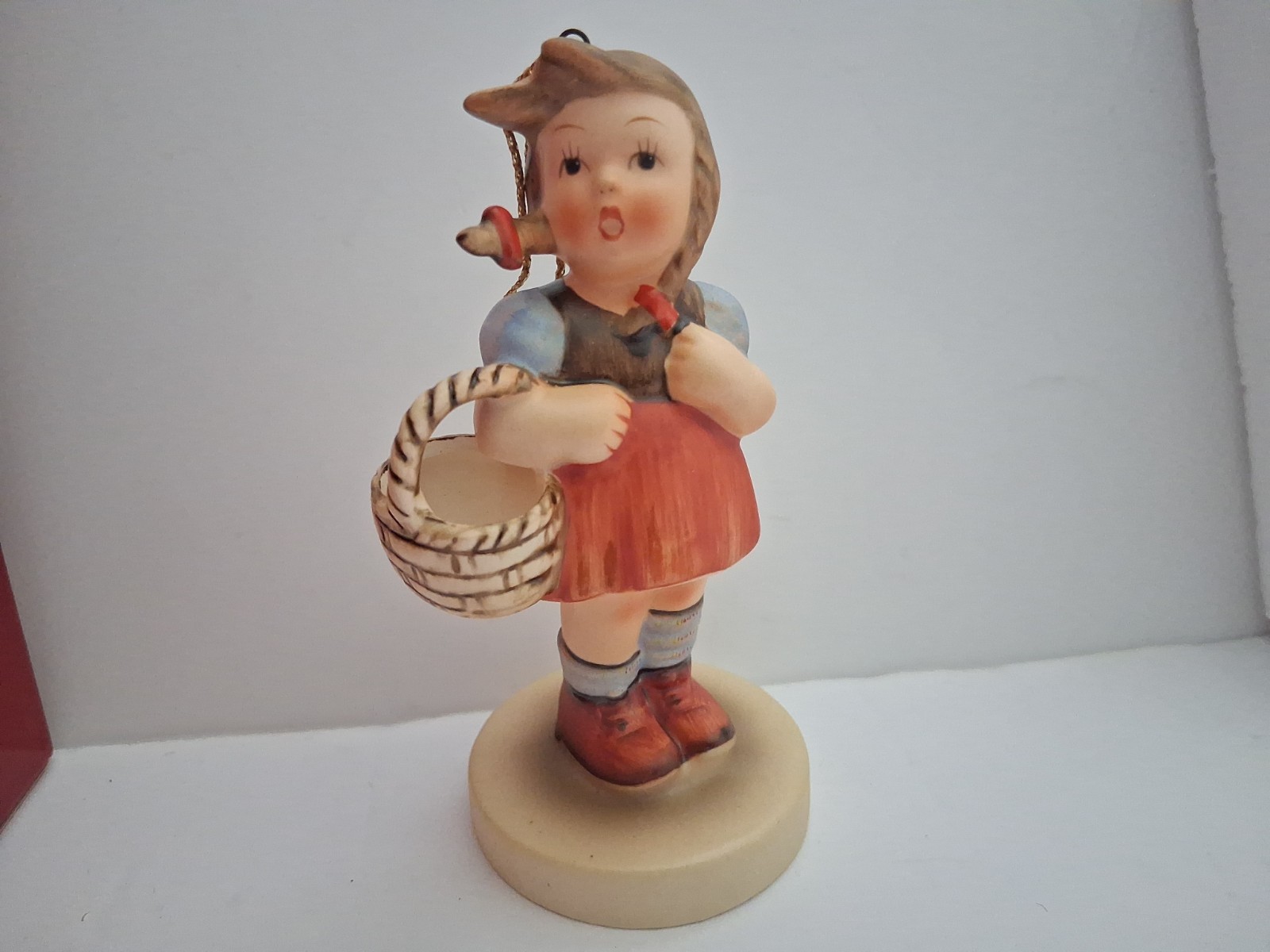 Vintage Schmid Hummel Girl w/ Basket Vintage Schmid Hummel Girl w/ Basket