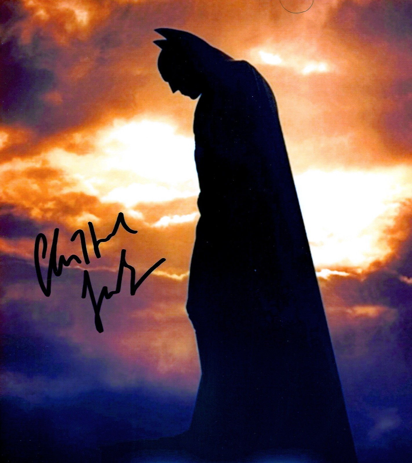 RARE  STILL BATMAN  SIGNED