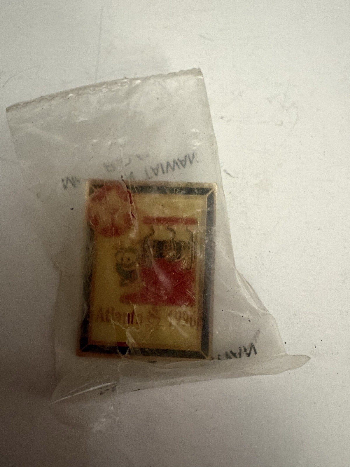 Vintage Atlanta 1996 Olympic Games Pinback Lapel Pin