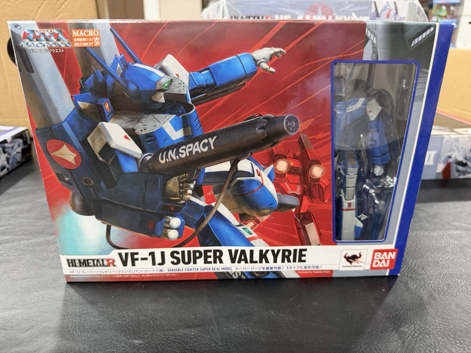 NEW Bandai Macross Hi-Metal R VF-1J SUPER VALKYRIE MAX JENIUS MISB