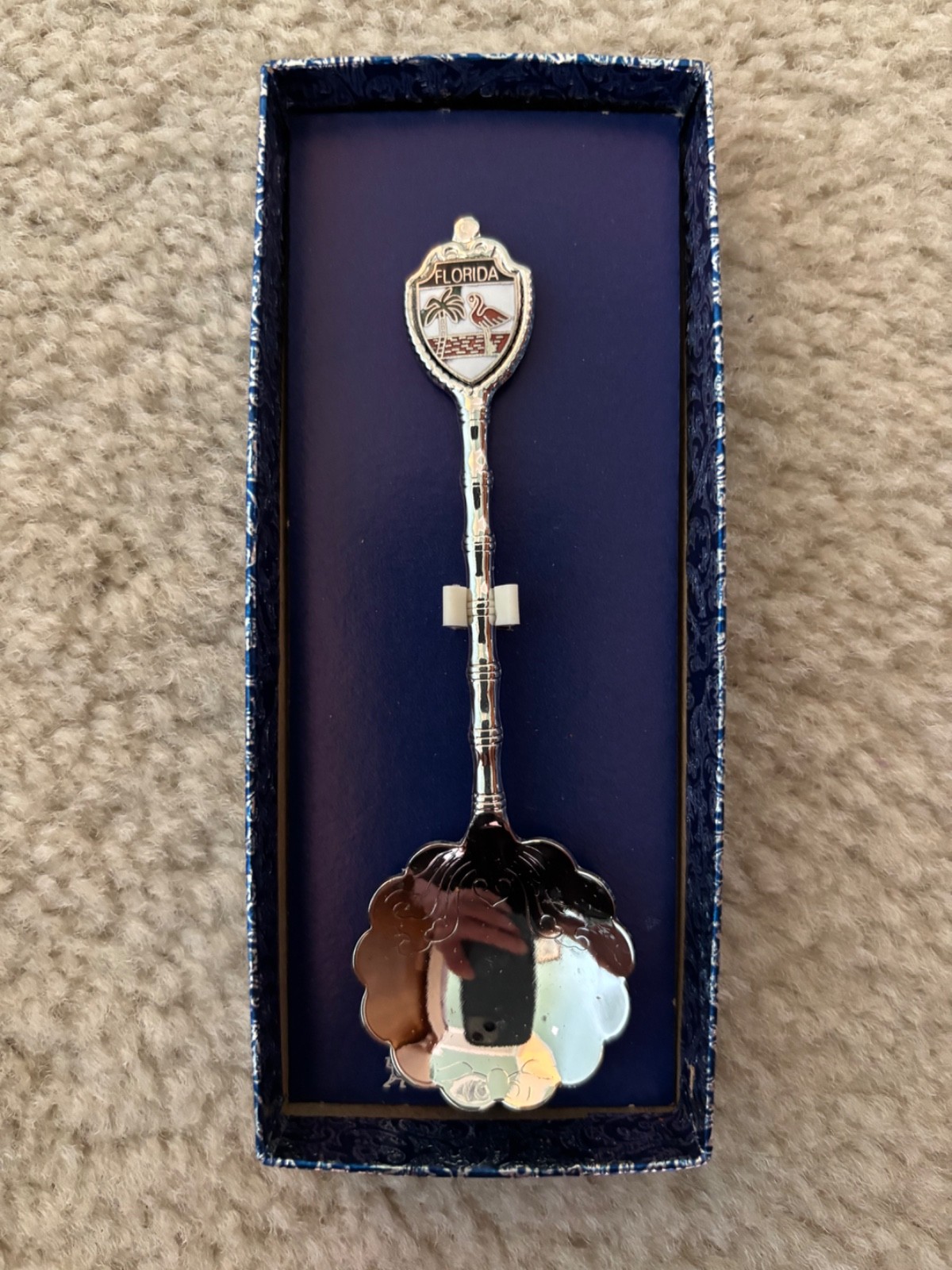 Vintage Florida Souvenir Collectible Spoon 4.25\