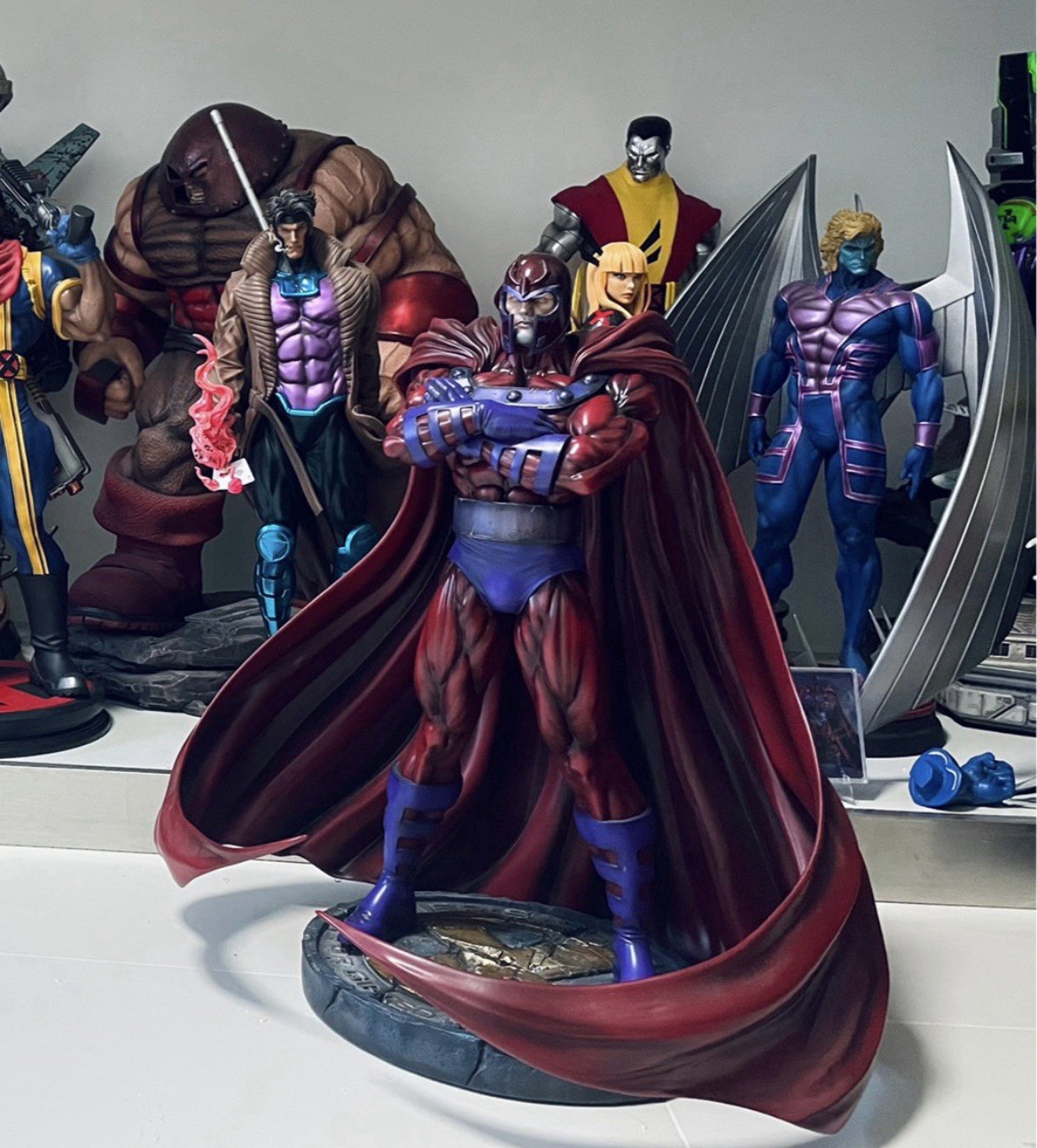 Custom Wolfpax Magneto 1/4 Scale Statue
