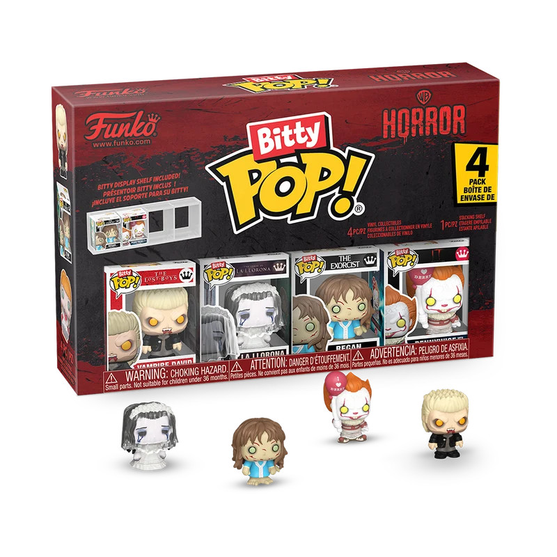 Bitty Pop Warner Bros. Horror – 4-Pack Series 1 Set Bitty Pop Warner Bros. Horror – 4-Pack Series 1 Set