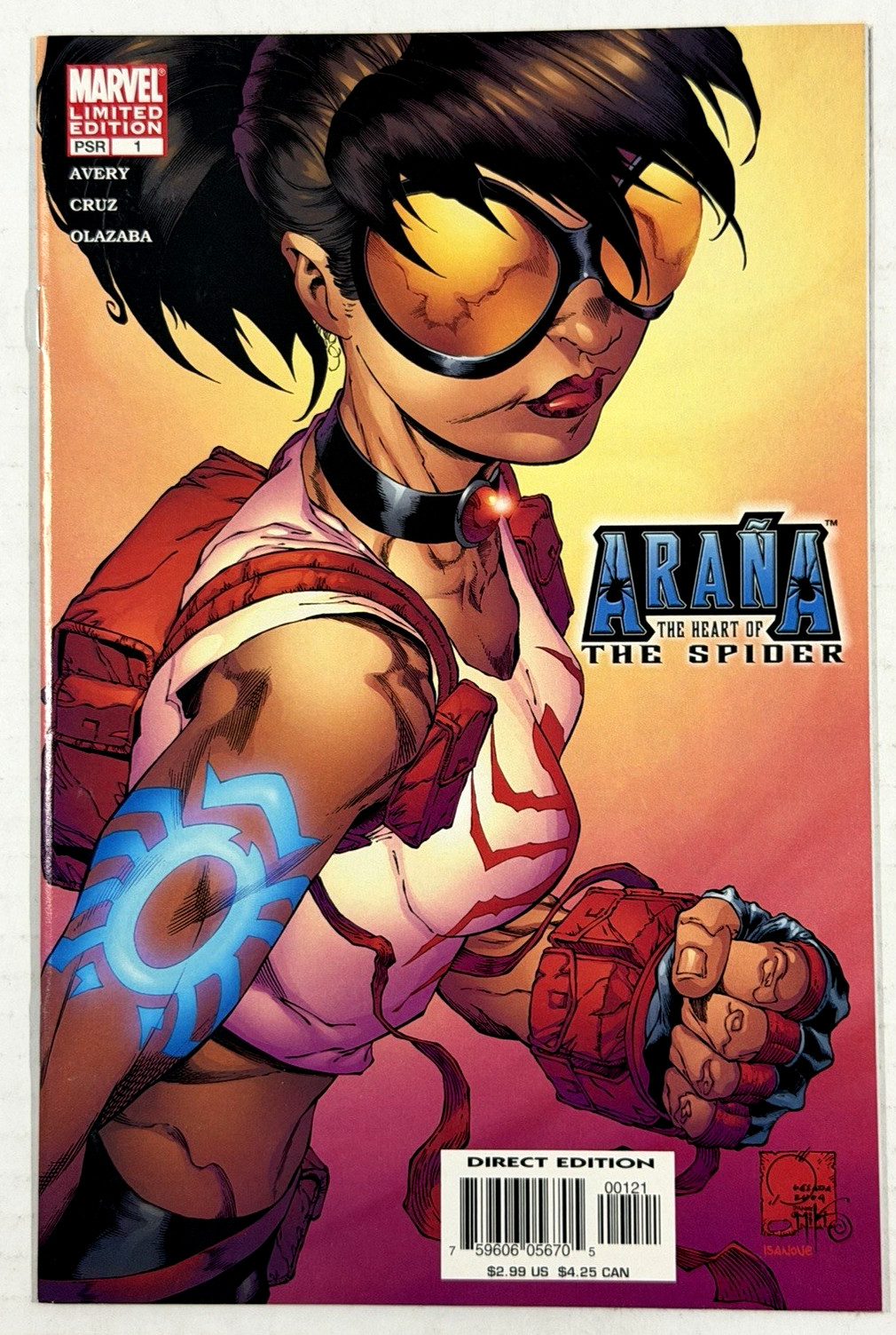 Arana The Heart of the Spider #1 (2005) Joe Quesada 1:10 Variant Marvel NM Arana The Heart of the Spider #1 (2005) Joe Quesada 1:10 Variant Marvel NM