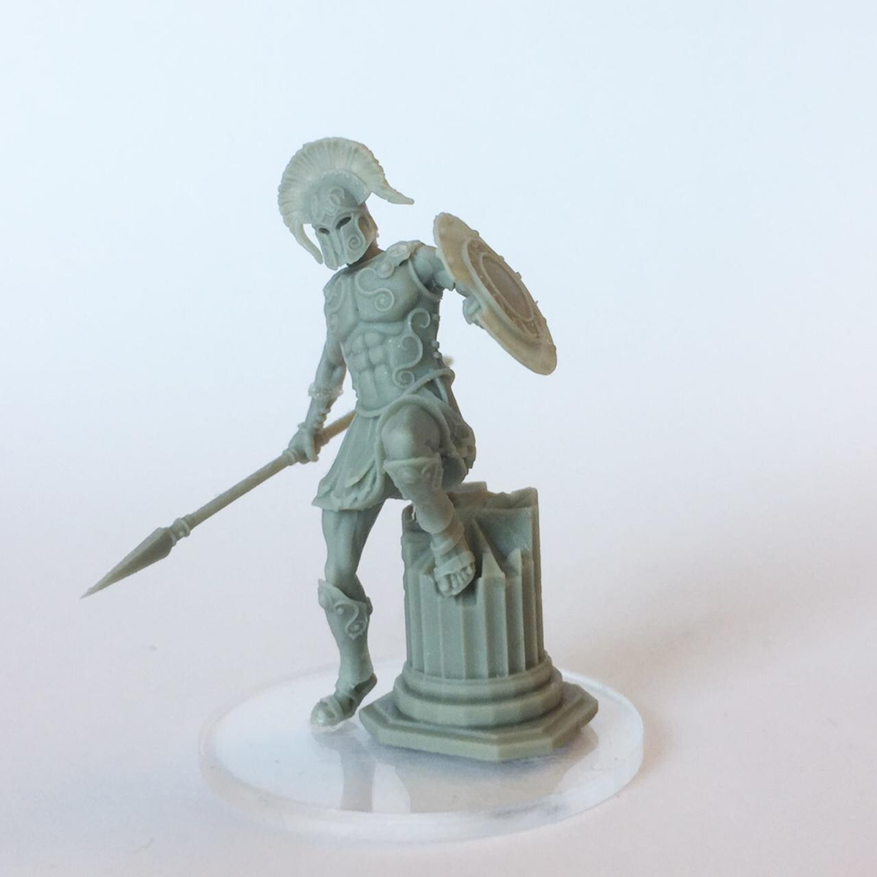 Achilles Resin Sculpture Statue Model Kit  Unpainted/Unassembled