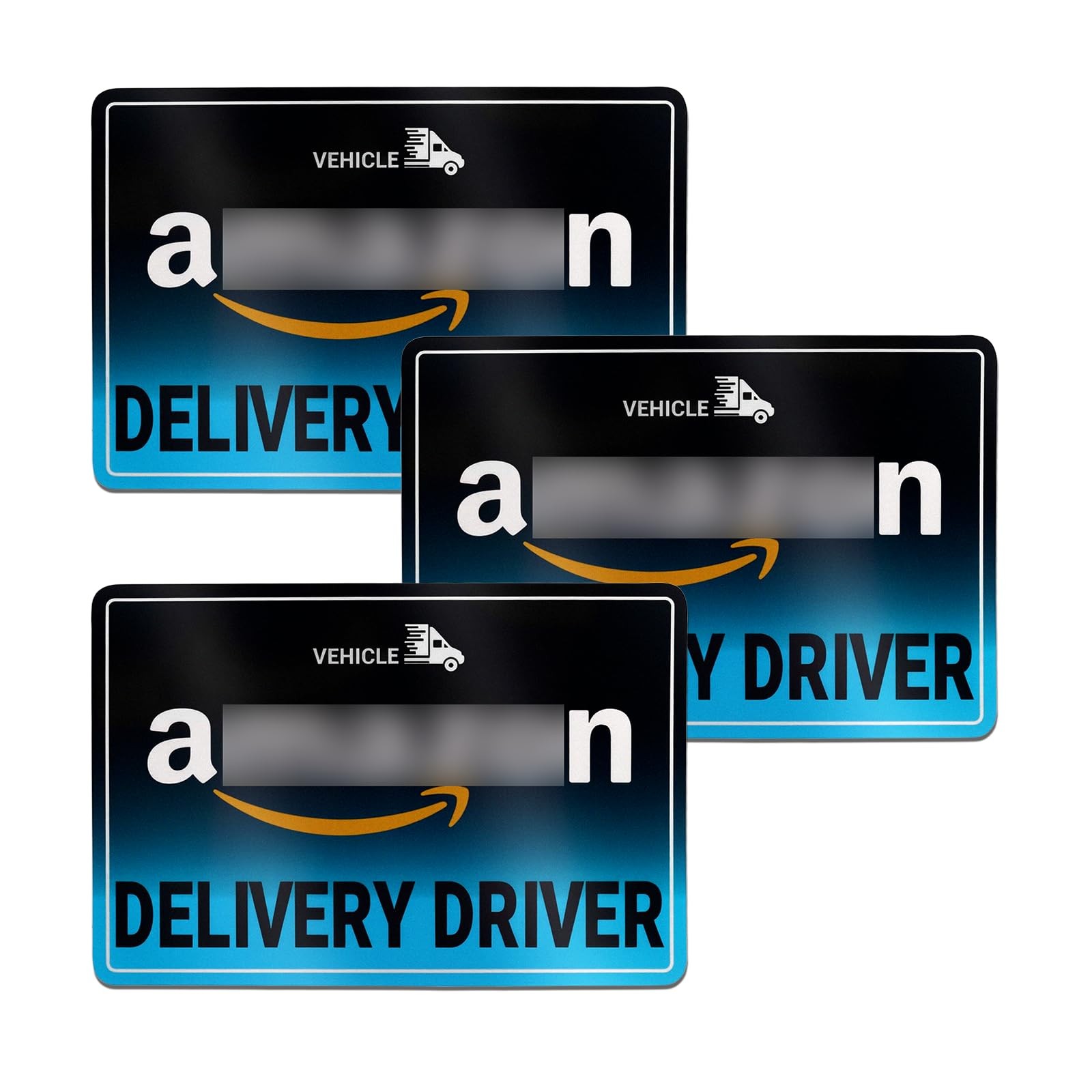 3PCS Delivery Driver Magnet for Car,Magnetic Reflective Delivery Driver Sign ...