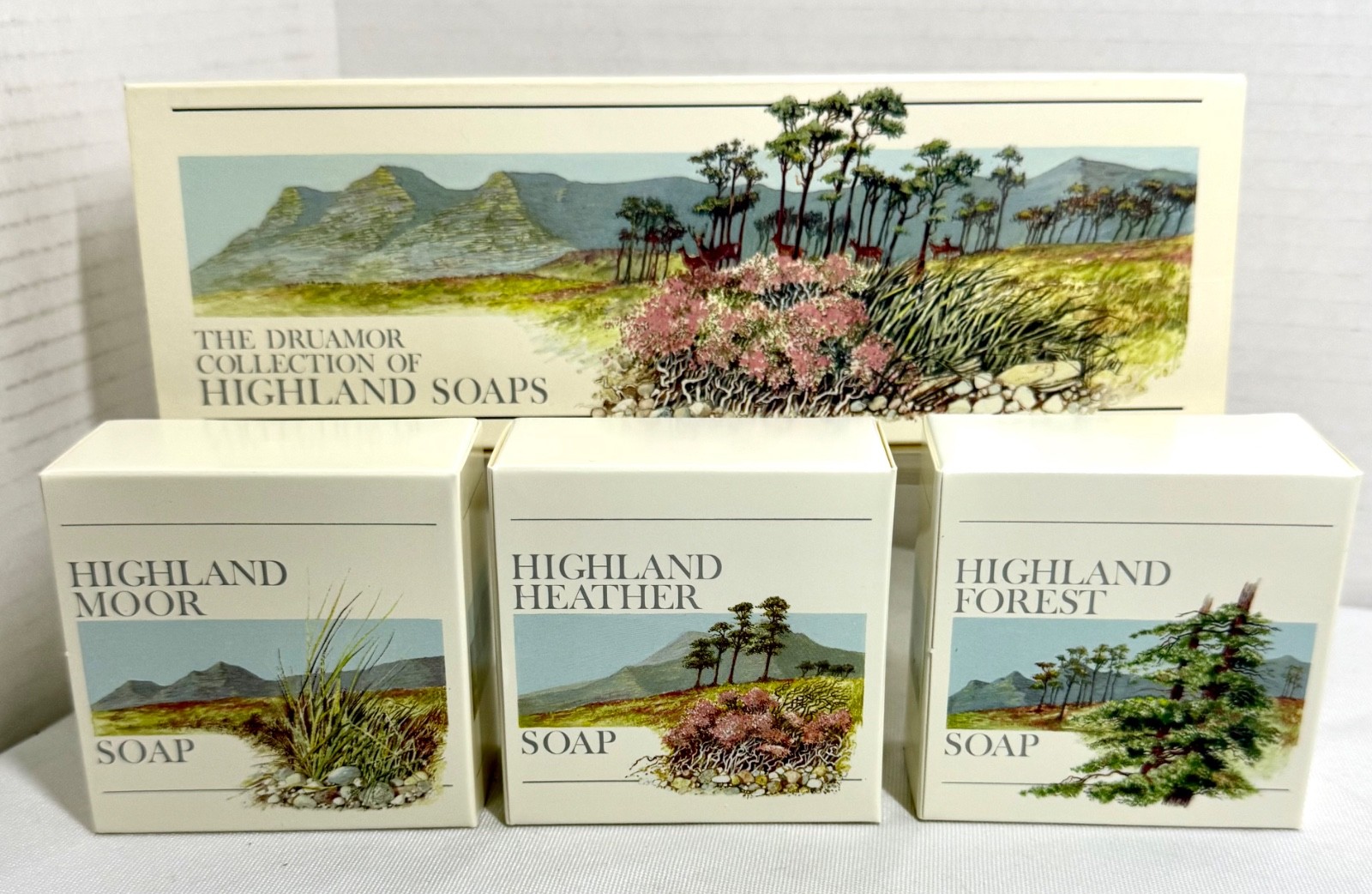 Vintage Drumchardine Inverness Shire Scotland Highland Druamor 3 Specialty Soaps Vintage Drumchardine Inverness Shire Scotland Highland Druamor 3 Specialty Soaps